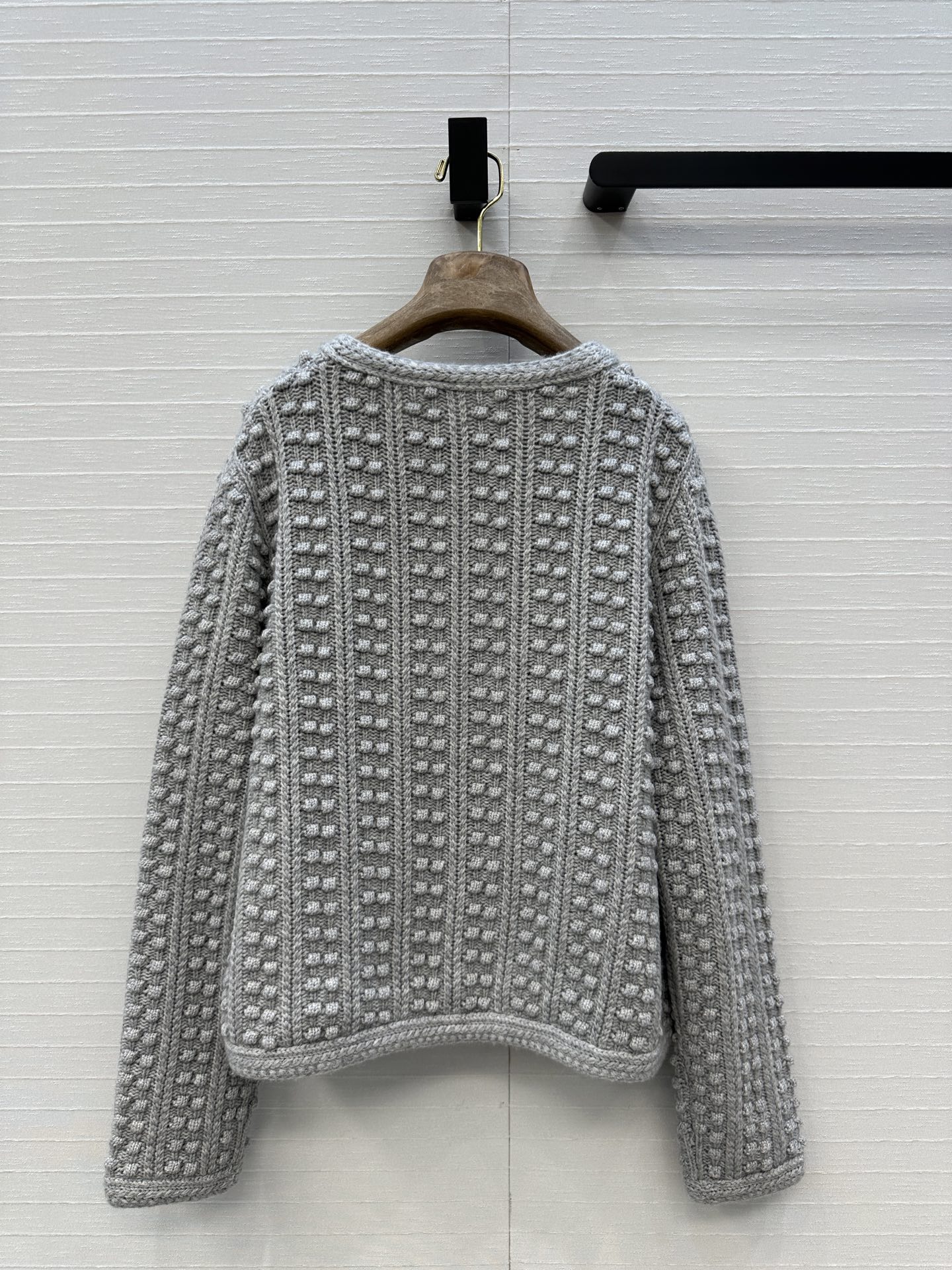 独家首发❤️高端原单品质，Loro Piana高智感 老钱风穿搭气质羊绒针织夹克外套！品质控必入！定制真