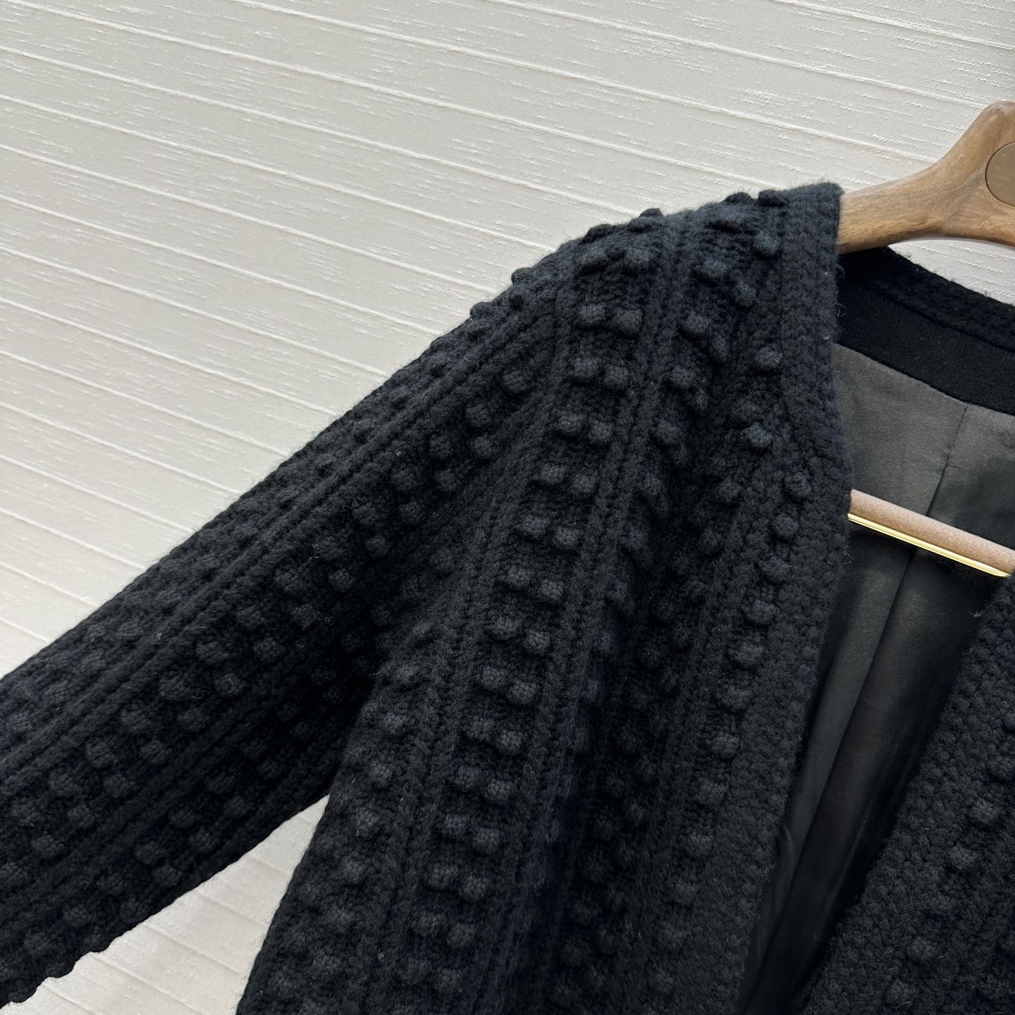 独家首发❤️高端原单品质，Loro Piana高智感 老钱风穿搭气质羊绒针织夹克外套！品质控必入！定制真