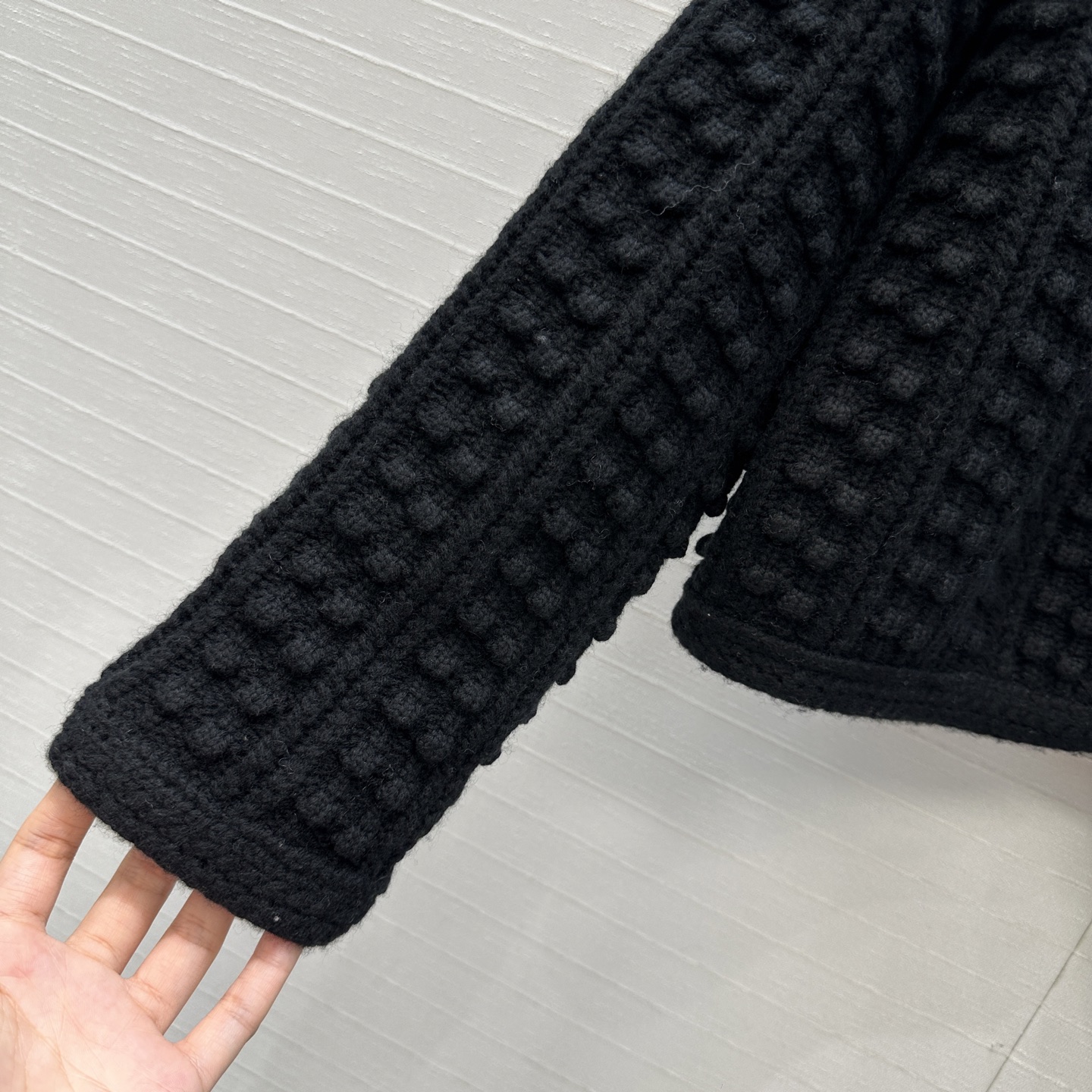 独家首发❤️高端原单品质，Loro Piana高智感 老钱风穿搭气质羊绒针织夹克外套！品质控必入！定制真