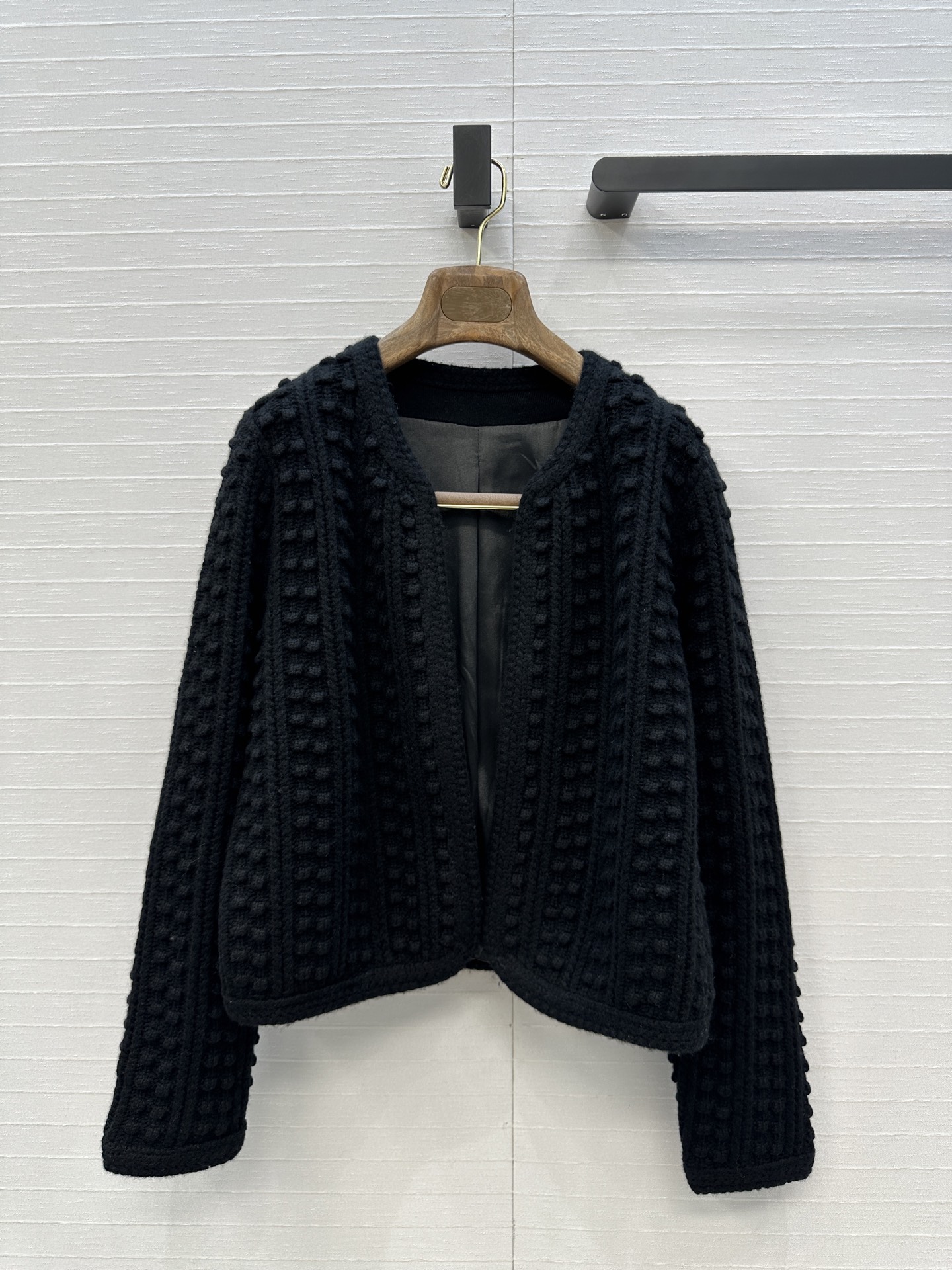 独家首发❤️高端原单品质，Loro Piana高智感 老钱风穿搭气质羊绒针织夹克外套！品质控必入！定制真