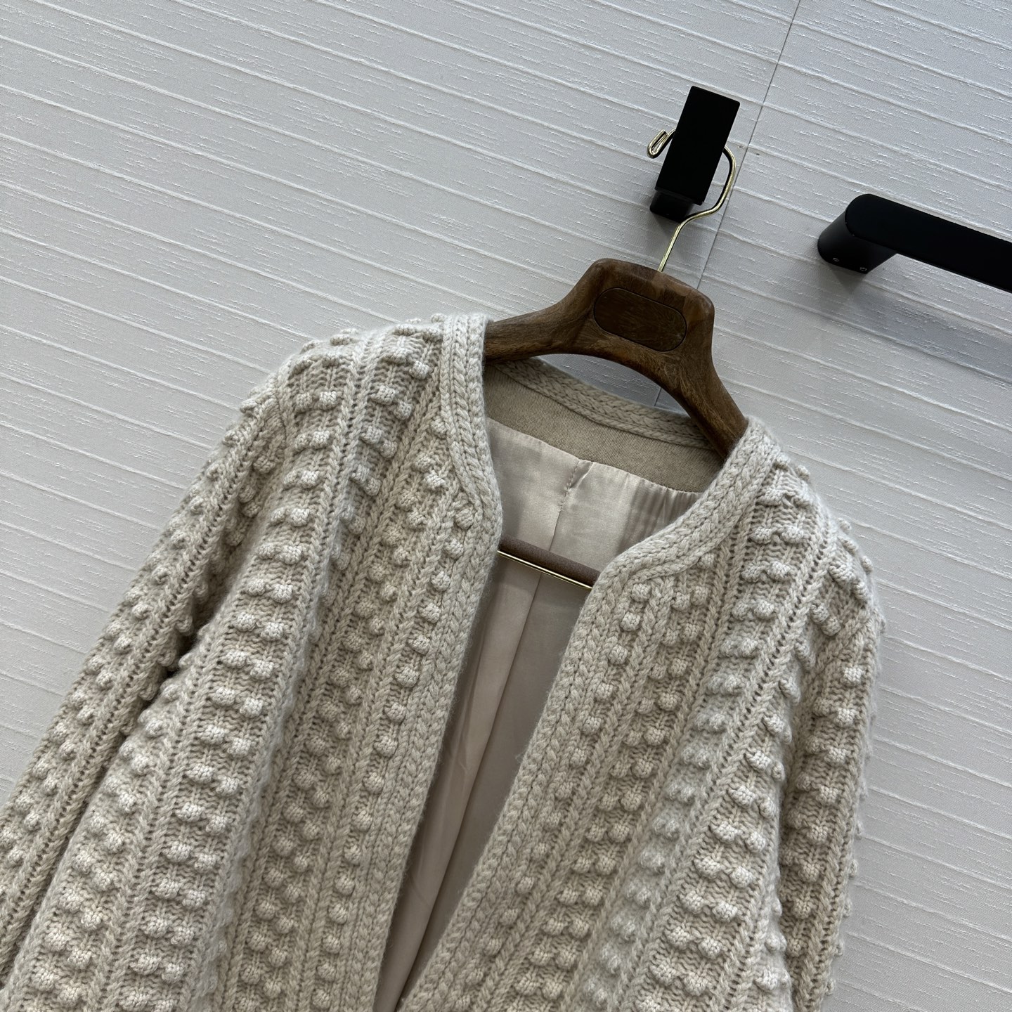 独家首发❤️高端原单品质，Loro Piana高智感 老钱风穿搭气质羊绒针织夹克外套！品质控必入！定制真