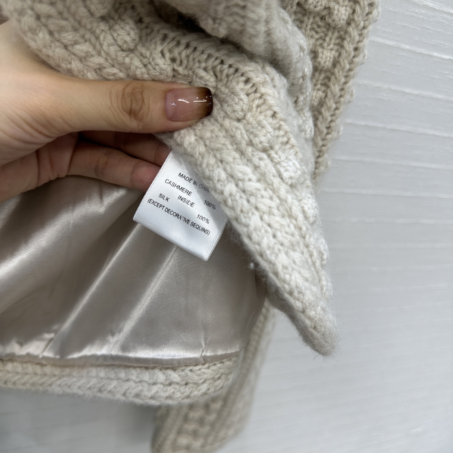 独家首发❤️高端原单品质，Loro Piana高智感 老钱风穿搭气质羊绒针织夹克外套！品质控必入！定制真