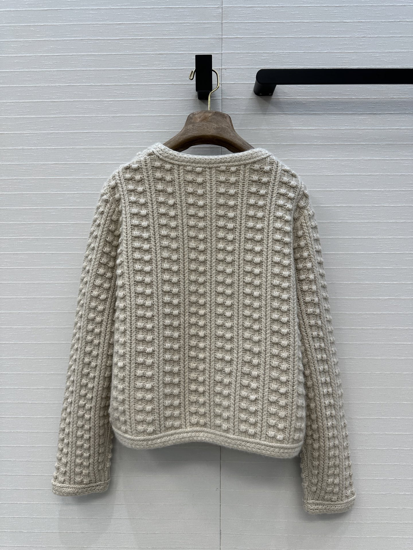 独家首发❤️高端原单品质，Loro Piana高智感 老钱风穿搭气质羊绒针织夹克外套！品质控必入！定制真