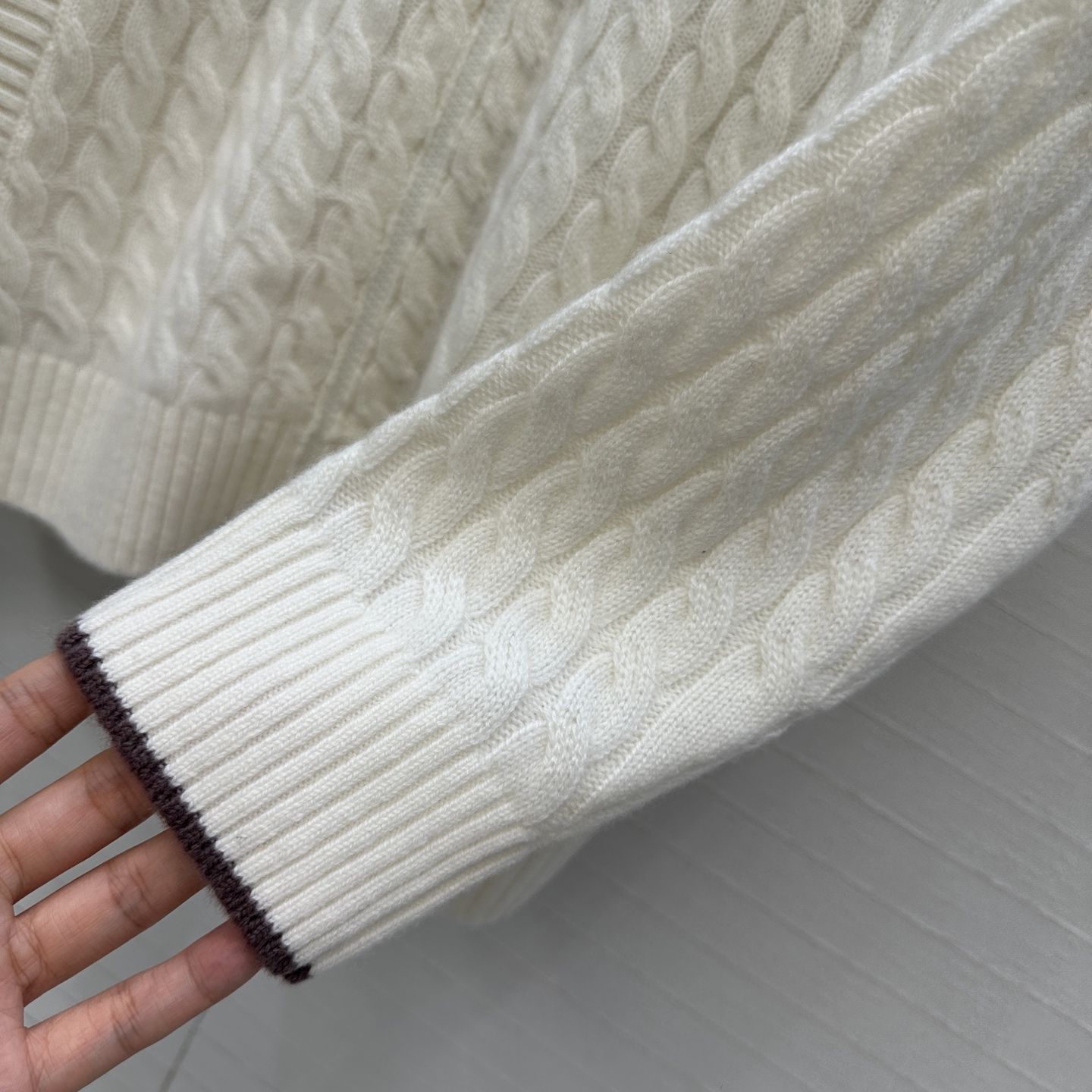 独家首发🍒高端原单品质！行走的高定 Bc温网穿搭，网球胶囊系列，徽标装饰羊绒拉链外套，减龄学院风配色条纹