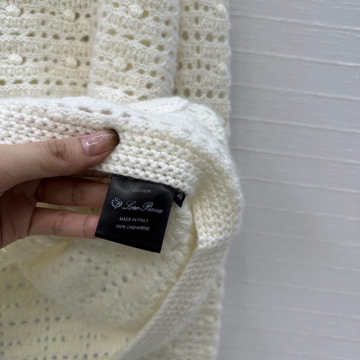 爆款推荐❤️羊绒版本！Loro Piana高智感穿搭❤️25s早秋新品羊绒钩织外套，国风立领慵懒自在的氛