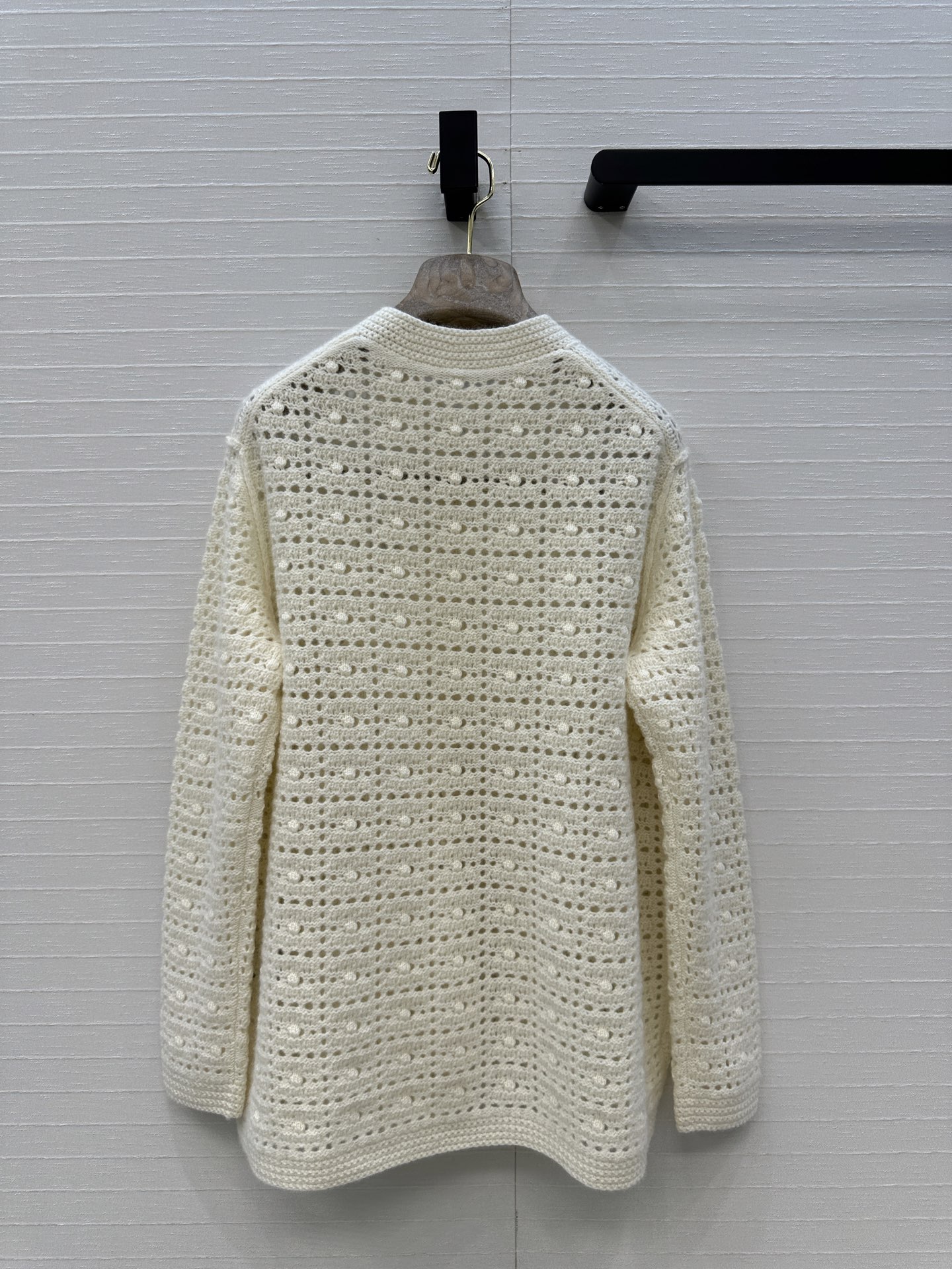 爆款推荐❤️羊绒版本！Loro Piana高智感穿搭❤️25s早秋新品羊绒钩织外套，国风立领慵懒自在的氛