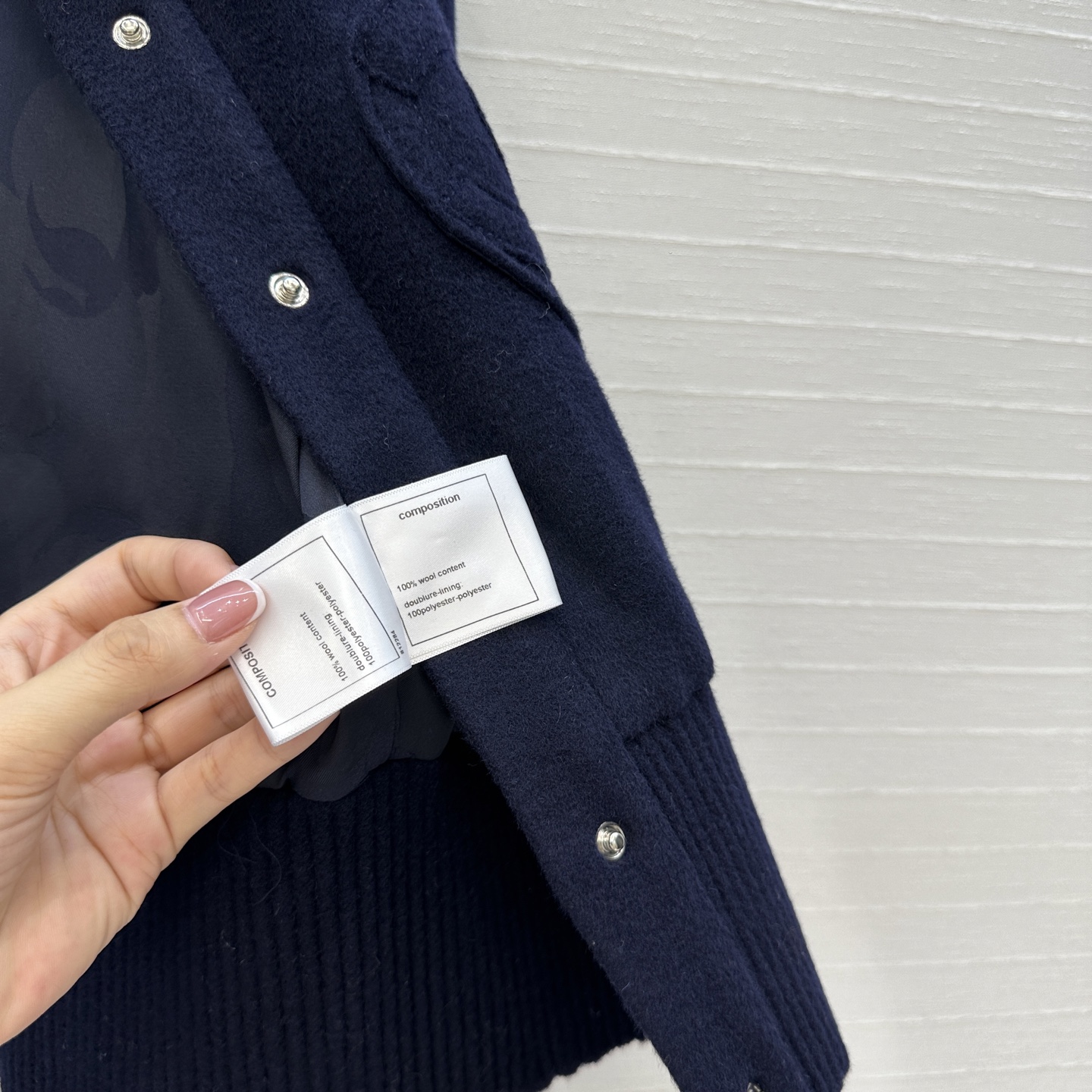独家首发🍒原单品质Chane*25k新品！气质心形双c口袋羊毛呢夹克外套，气质翻领小短款束摆版型上身高挑