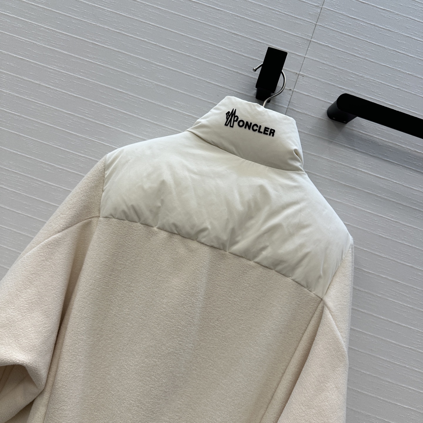 爆单推荐❤️高端原单，Mon*Polartec®雪标户外抓绒拼接羽绒服！国标进口90%白鸭绒搭配功能性面