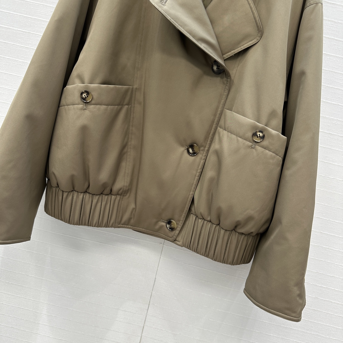 独家首发❤️品质控必入！Row风高智感穿搭！老干部立领夹克羽绒服！芬兰 紫狐皮草毛领进口日本三醋酸记忆丝