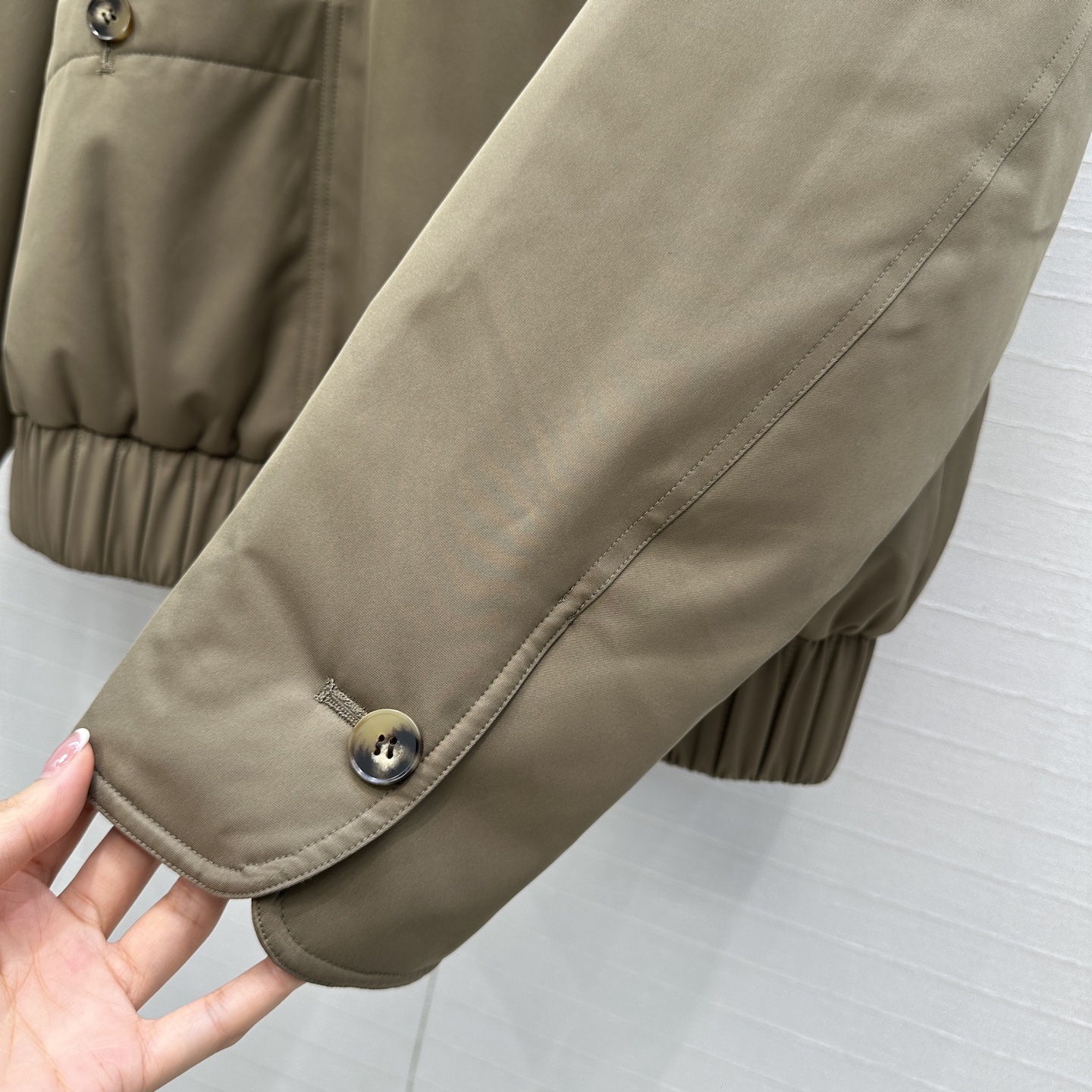 独家首发❤️品质控必入！Row风高智感穿搭！老干部立领夹克羽绒服！芬兰 紫狐皮草毛领进口日本三醋酸记忆丝