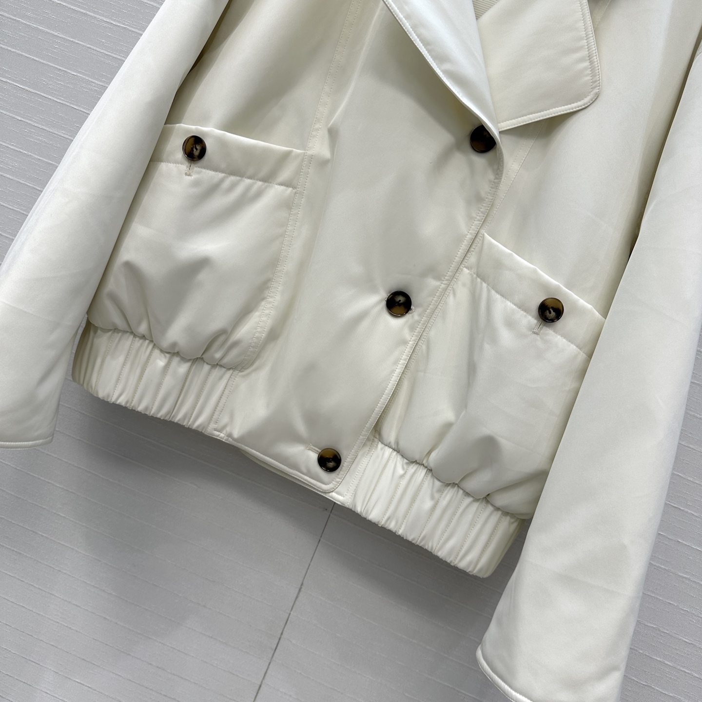 独家首发❤️品质控必入！Row风高智感穿搭！老干部立领夹克羽绒服！芬兰 紫狐皮草毛领进口日本三醋酸记忆丝