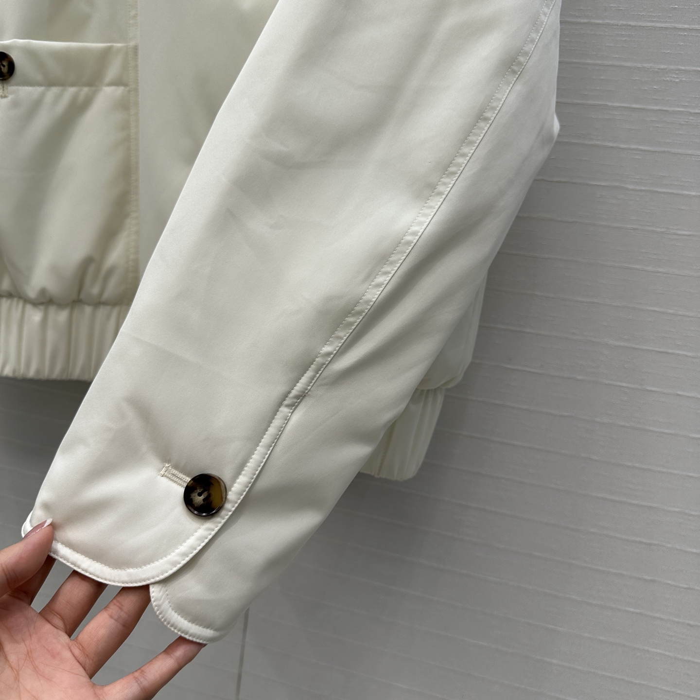 独家首发❤️品质控必入！Row风高智感穿搭！老干部立领夹克羽绒服！芬兰 紫狐皮草毛领进口日本三醋酸记忆丝