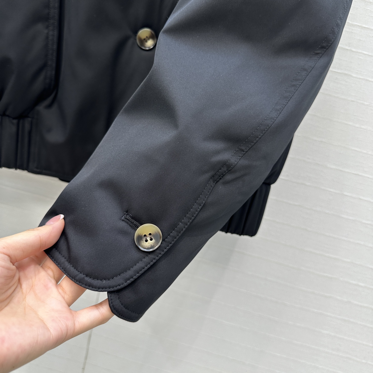 独家首发❤️品质控必入！Row风高智感穿搭！老干部立领夹克羽绒服！芬兰 紫狐皮草毛领进口日本三醋酸记忆丝