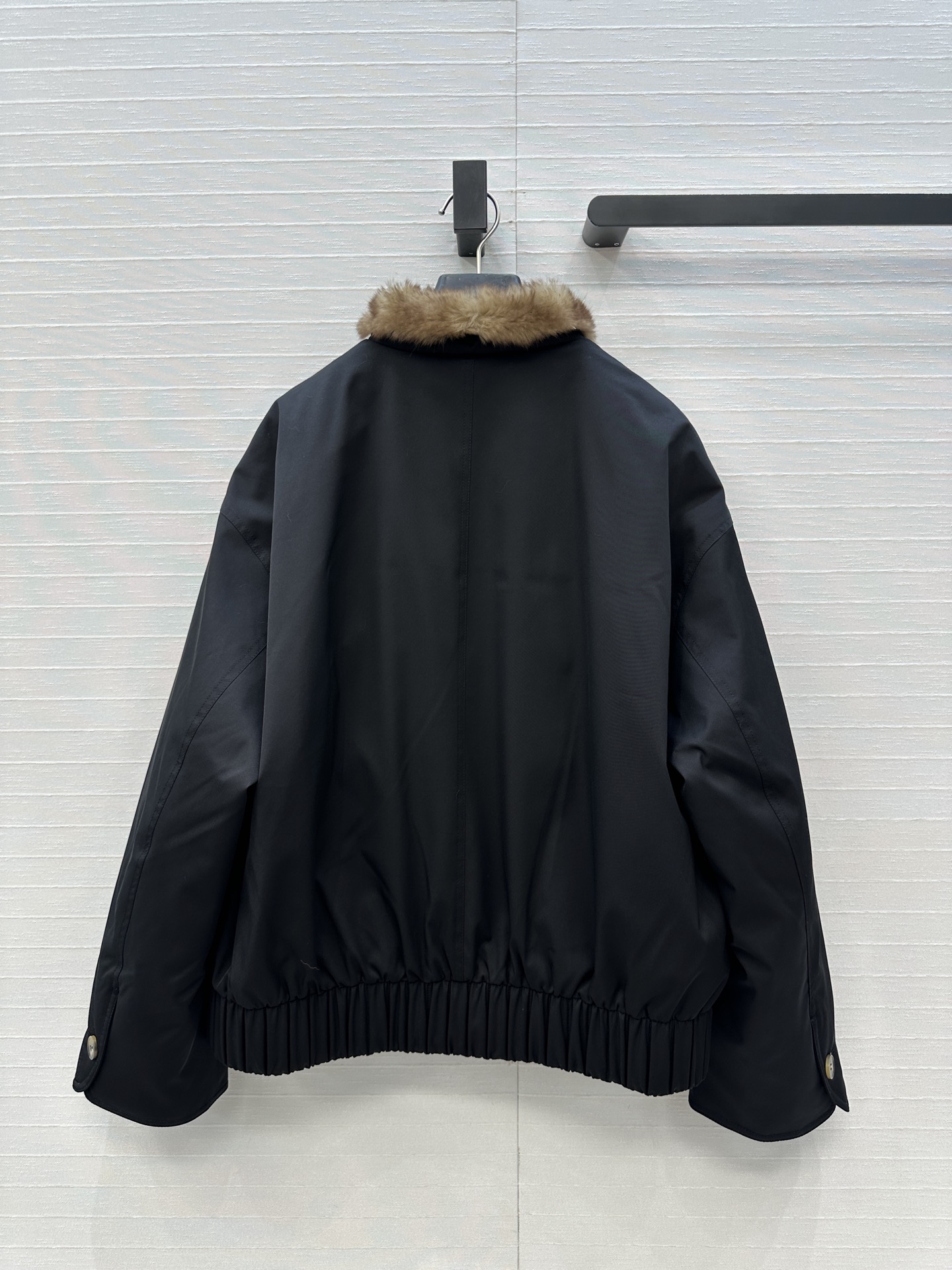 独家首发❤️品质控必入！Row风高智感穿搭！老干部立领夹克羽绒服！芬兰 紫狐皮草毛领进口日本三醋酸记忆丝