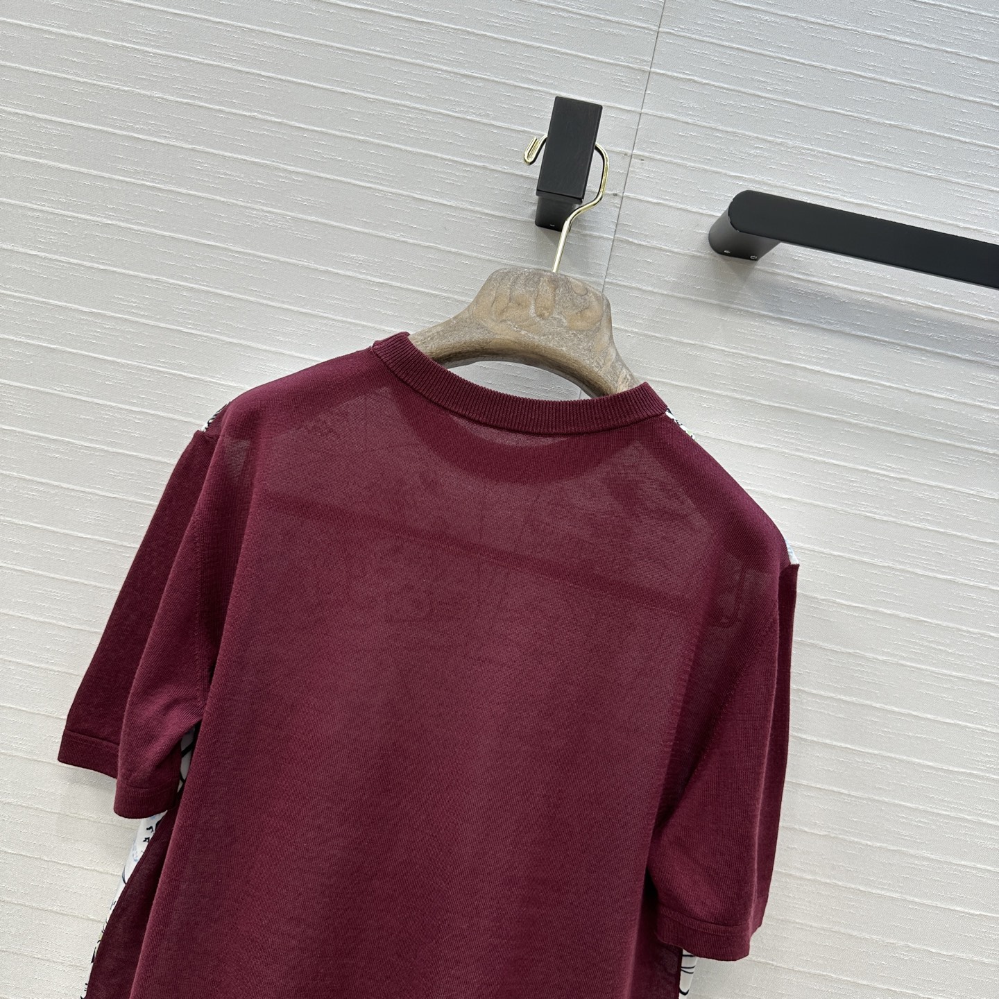 爆单推荐❤️Lp 新品Holiday海滩印花拼接针织上衣！印花面拼接绢丝羊毛混纺纱线细腻柔软的手感无敌赞