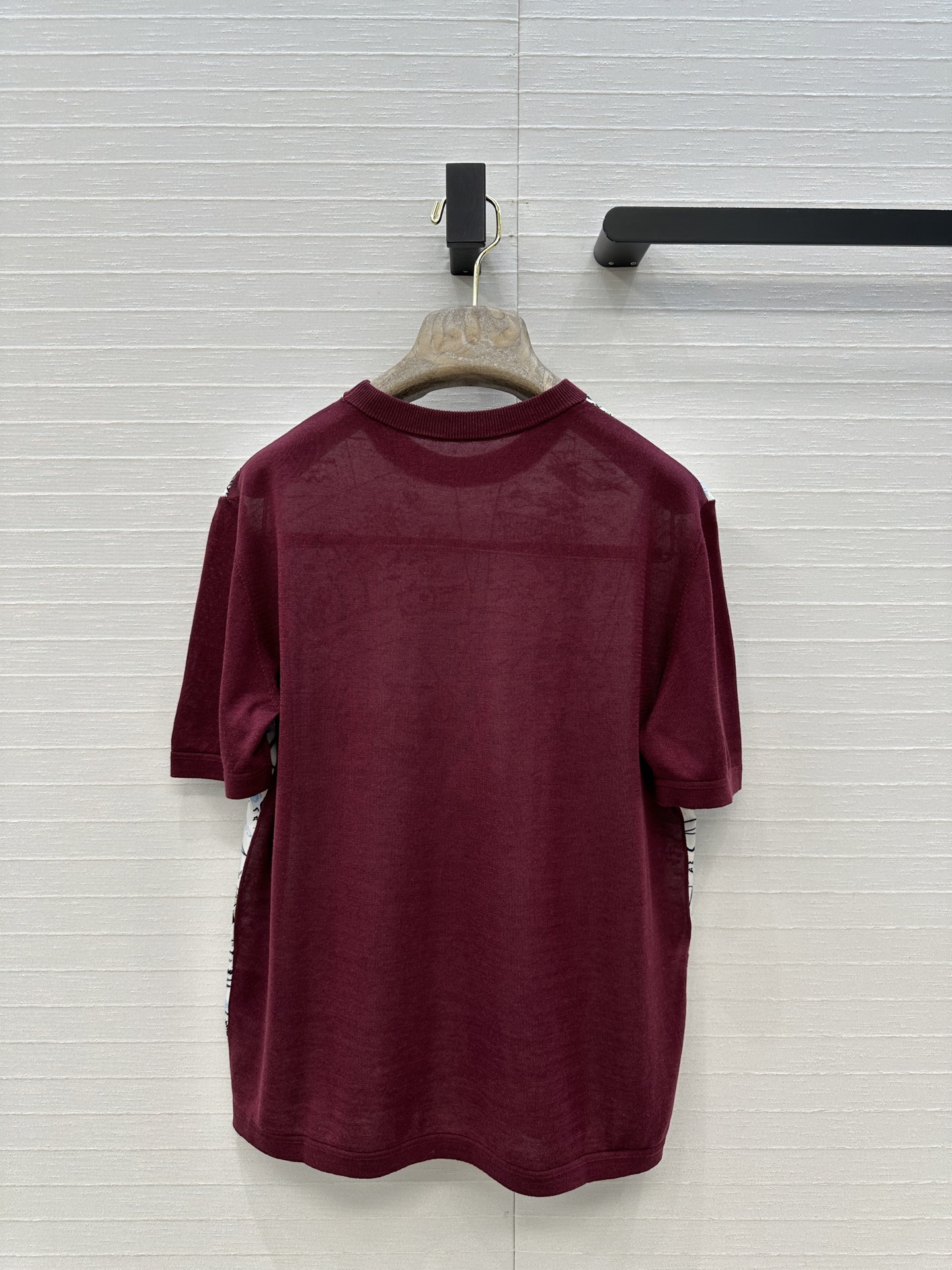 爆单推荐❤️Lp 新品Holiday海滩印花拼接针织上衣！印花面拼接绢丝羊毛混纺纱线细腻柔软的手感无敌赞