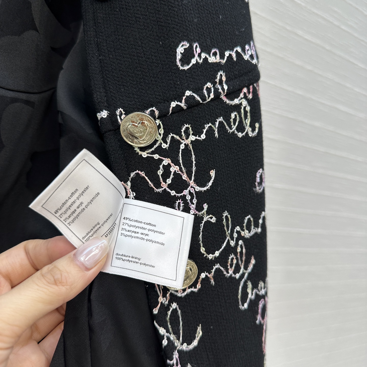 独家首发❤️原单品质🍒coco女孩25B新品，时髦精必备夹克外套，小立领短款版型百搭不挑人，经典松紧下摆