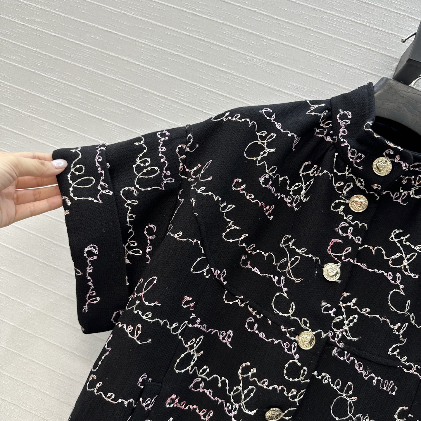 独家首发❤️原单品质🍒coco女孩25B新品，时髦精必备马甲外套，小立领 宽松廓形剪裁 版型百搭不挑人，