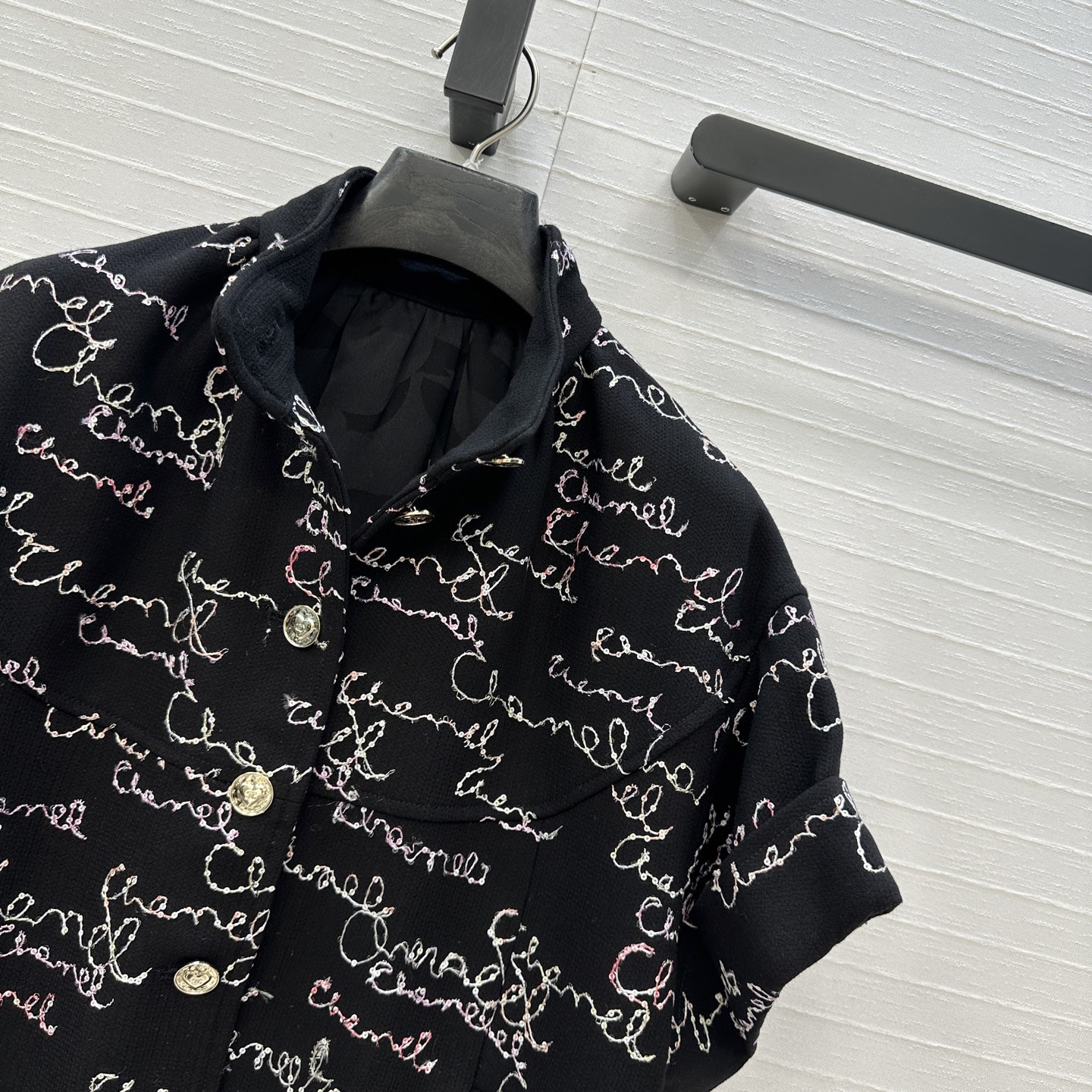 独家首发❤️原单品质🍒coco女孩25B新品，时髦精必备马甲外套，小立领 宽松廓形剪裁 版型百搭不挑人，