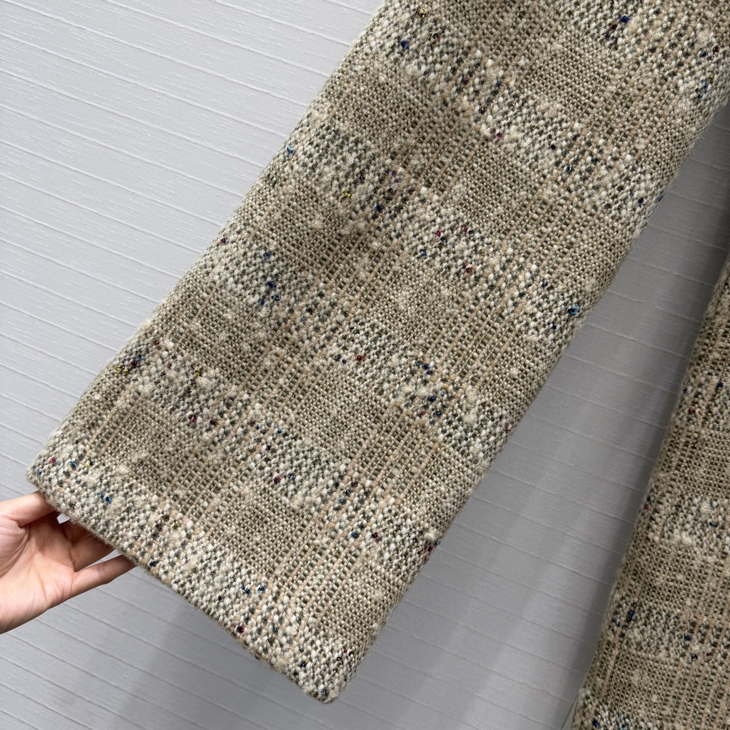 独家首发，高端原单品质❤️Lp高奢老钱风穿搭！Spagna系列宝石混纱羊毛花呢格纹长裤！多色纱线交织羊毛