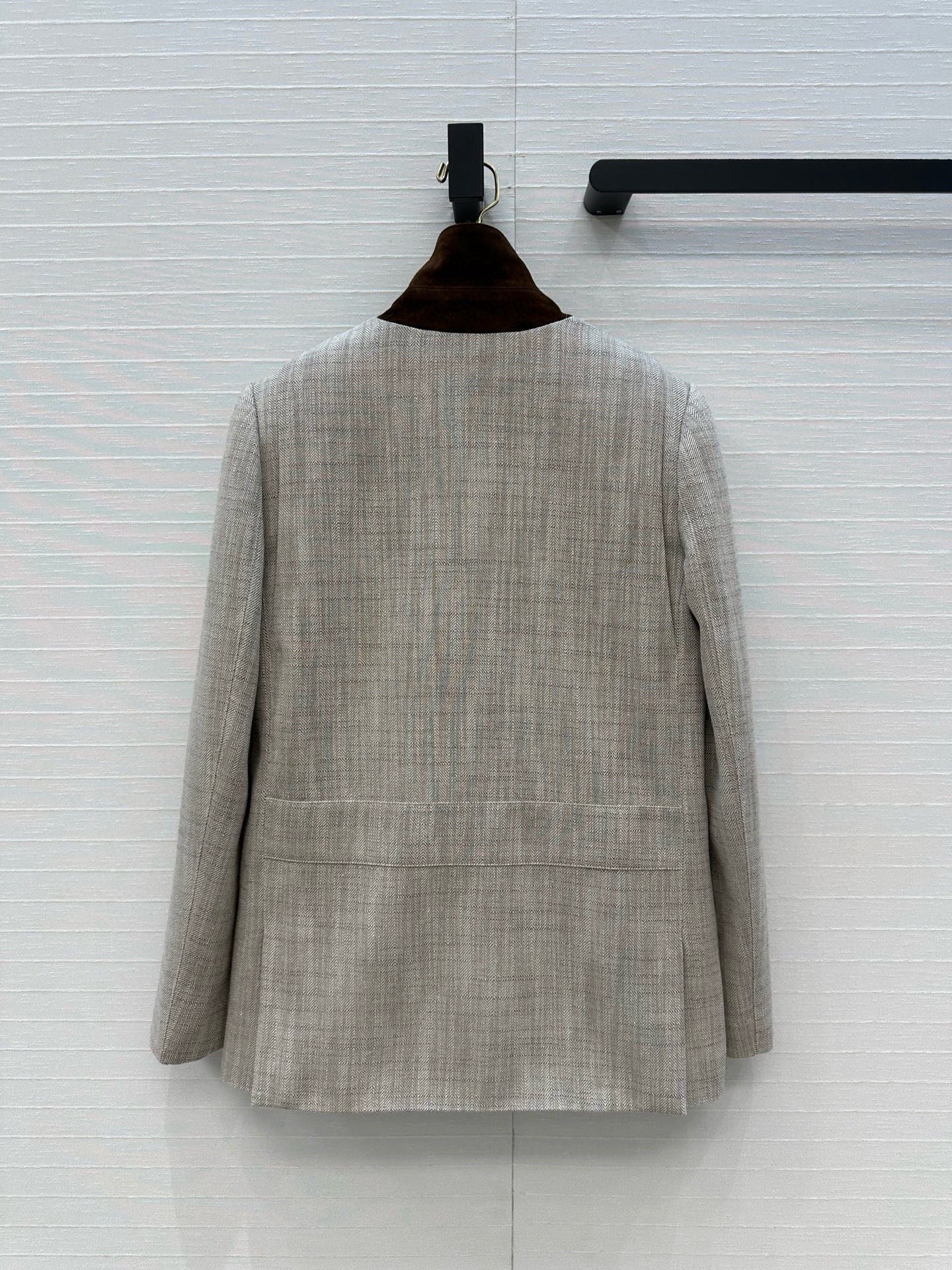 独家首发，高端原单品质❤️Lp新品Roadster 麂皮绒立领复古人字纹夹克外套！🤞松弛感的老钱风穿搭！