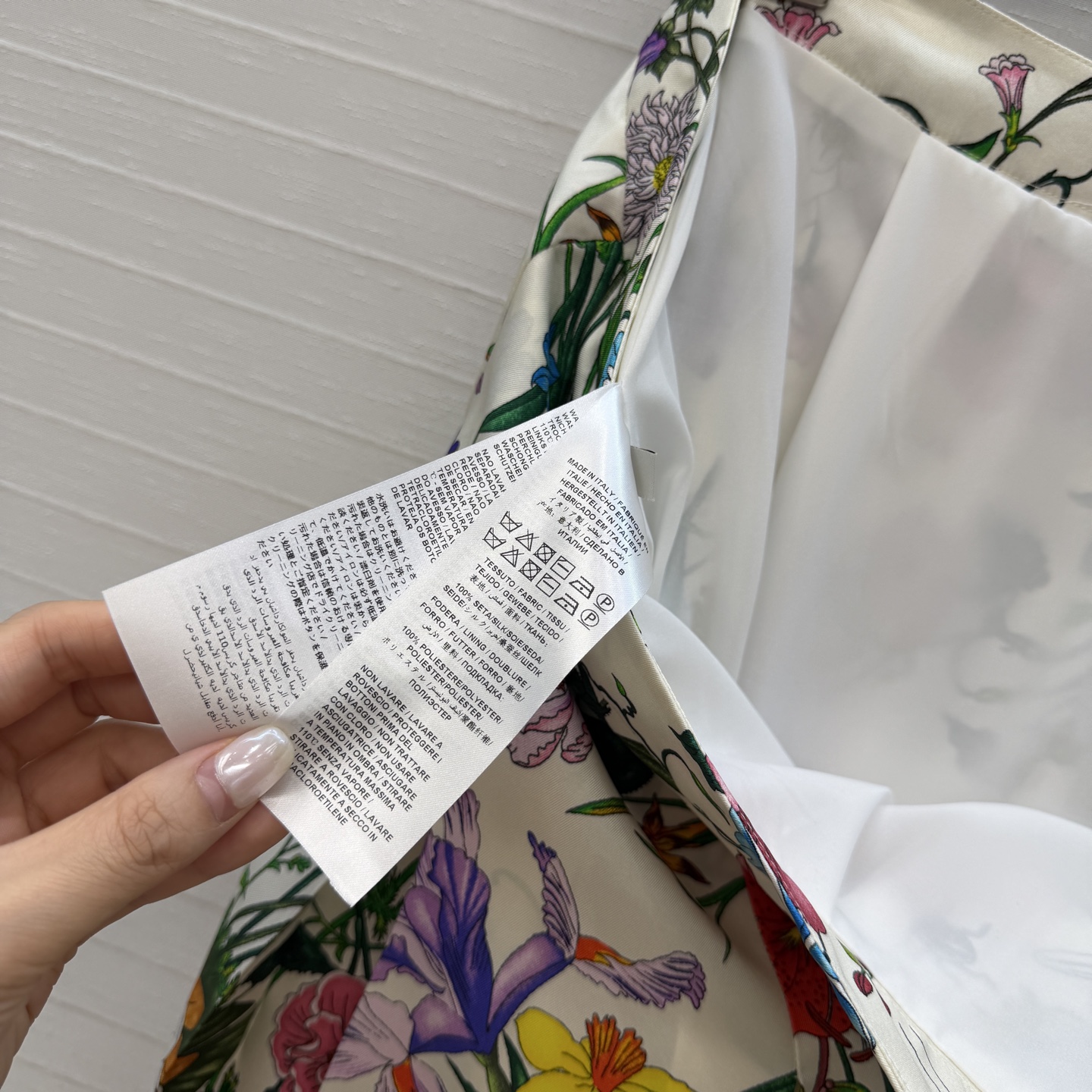 高端原单品质💕26春夏GG花㚏16姆米真丝压褶长半裙！100%真丝斜纹绸，鲜明个性白富美必备神器，压褶裙