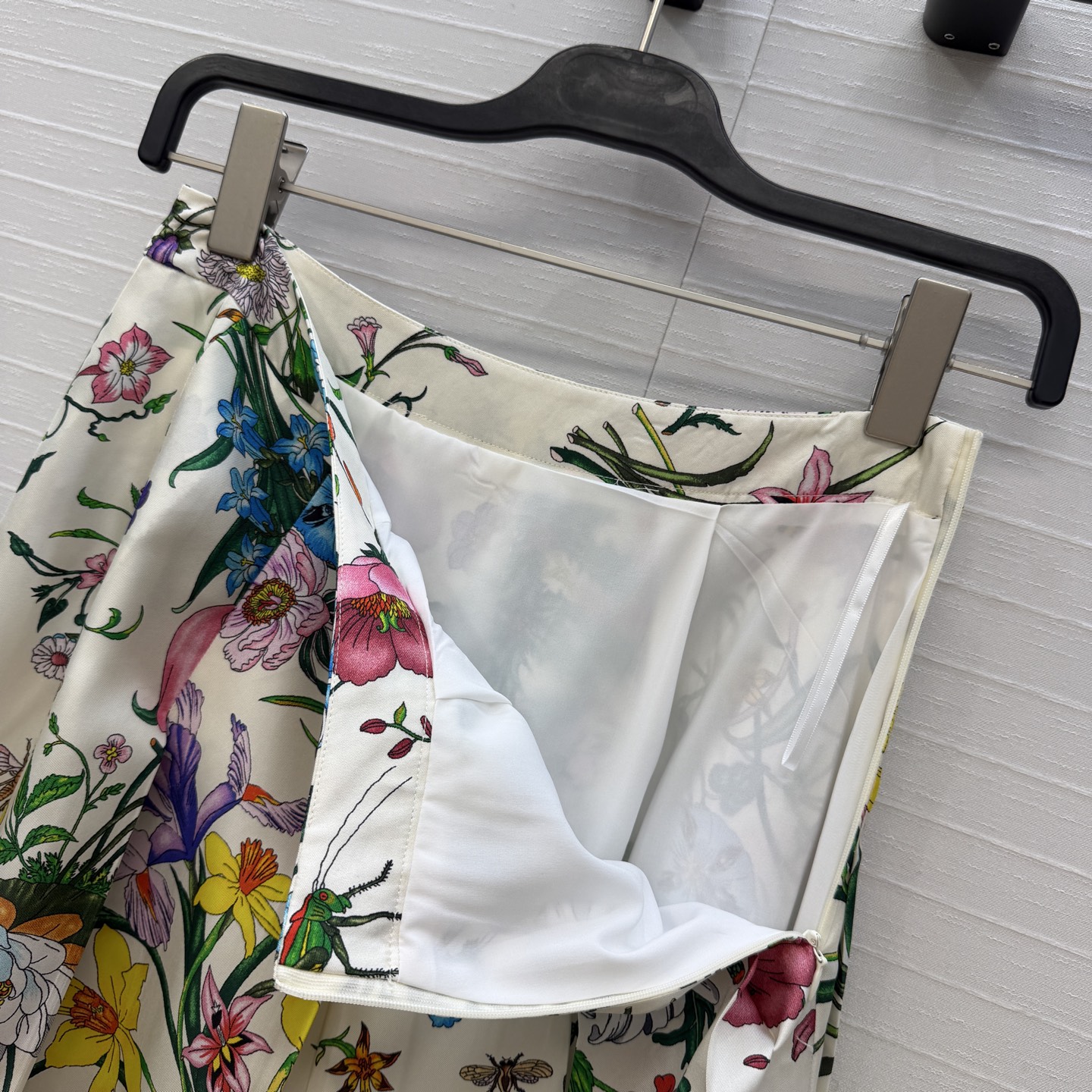 高端原单品质💕26春夏GG花㚏16姆米真丝压褶长半裙！100%真丝斜纹绸，鲜明个性白富美必备神器，压褶裙