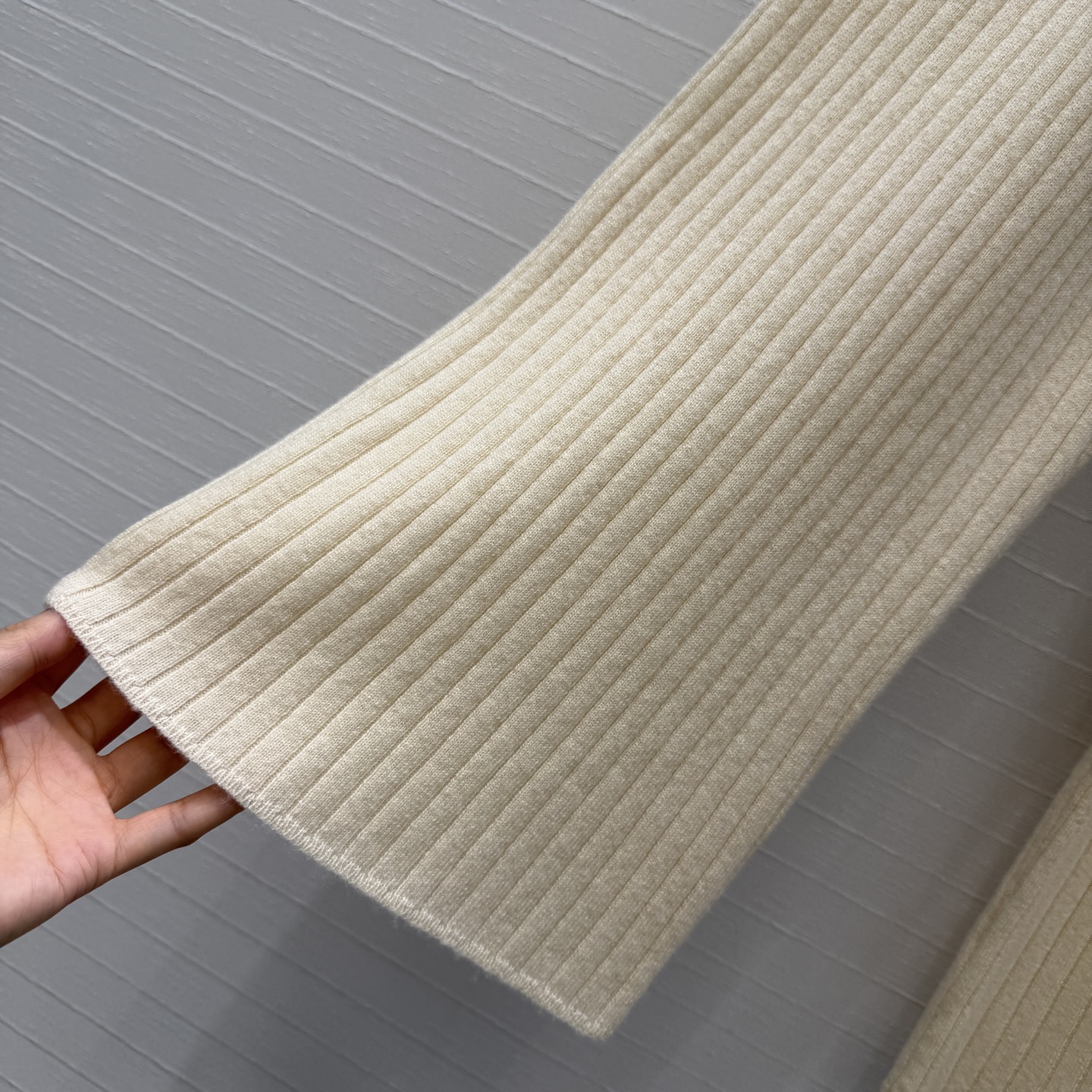 爆款推荐❤️ Lp高智感 老钱风穿搭羊绒针织休闲裤，瑞士机织坑条罗纹翻针工艺 直筒阔腿裤简洁大气！版型上