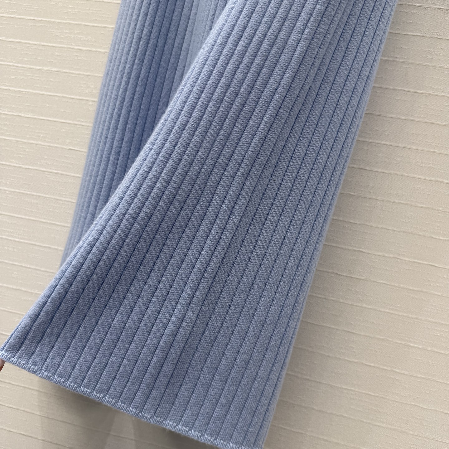 爆款推荐❤️ Lp高智感 老钱风穿搭羊绒针织休闲裤，瑞士机织坑条罗纹翻针工艺 直筒阔腿裤简洁大气！版型上