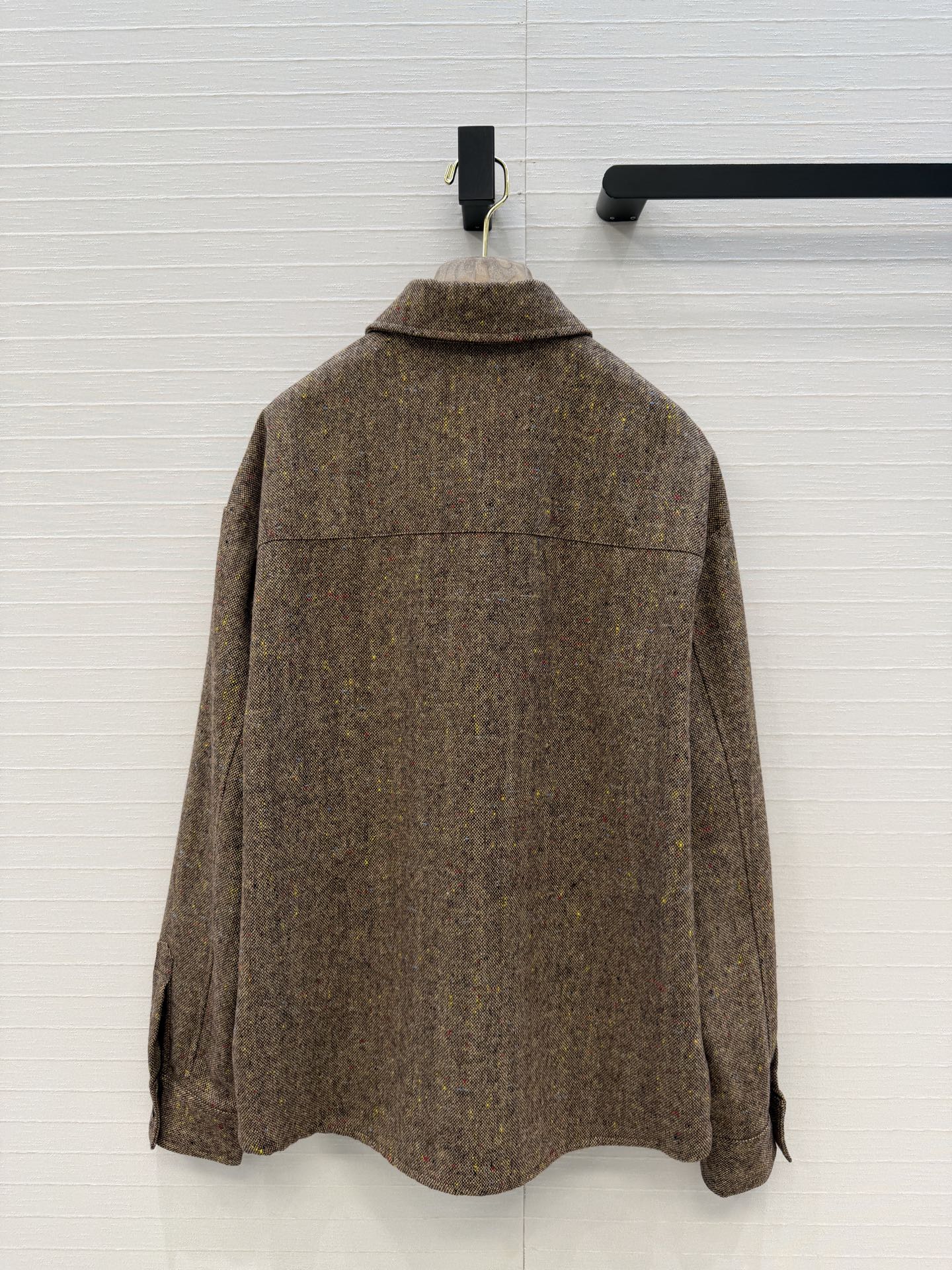 强烈推荐❤️Lp高智感 老钱风穿搭气质工装风衬衫外套，简洁大气经典版型上身高挑又显瘦！优雅百搭不挑人！进