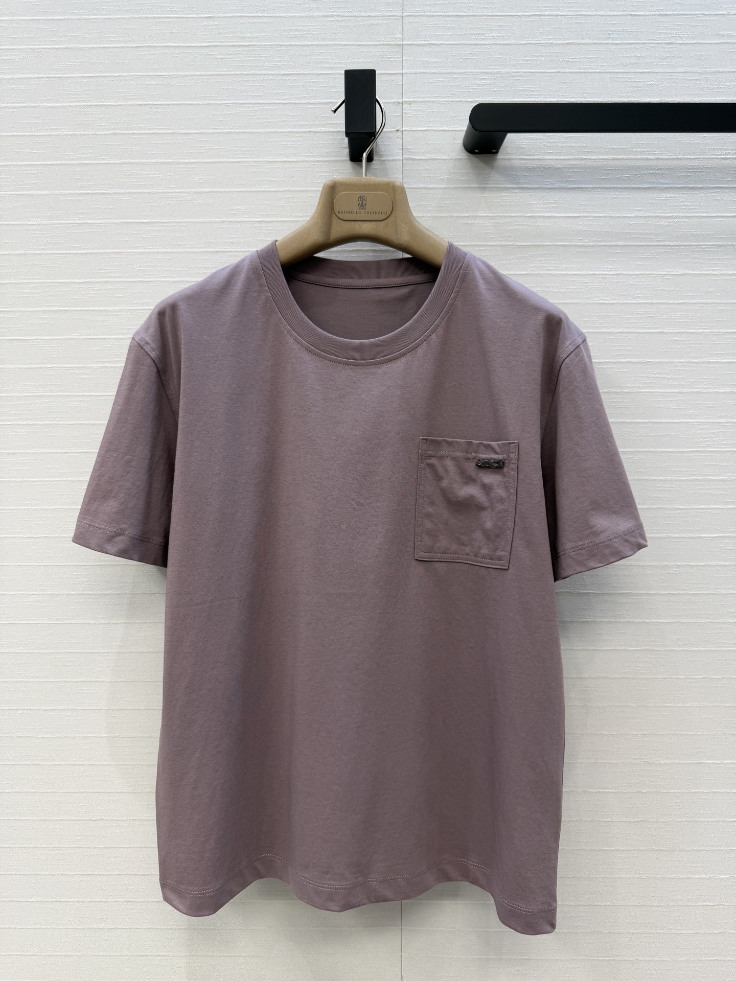 原单品质❤️BC高智感穿搭26s春夏新品！定位铜链刺绣短袖T恤！简约意式美学，经典版型不挑人上身显瘦又百