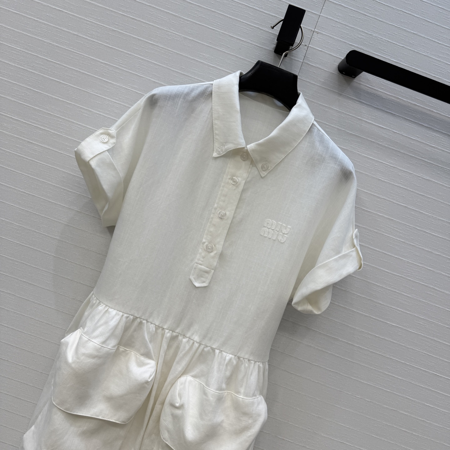 强烈推荐❤️miu系少女穿搭！26s新品，工装口袋衬衫连衣裙，减龄时髦又帅气！机能风工装口袋设计感满满！