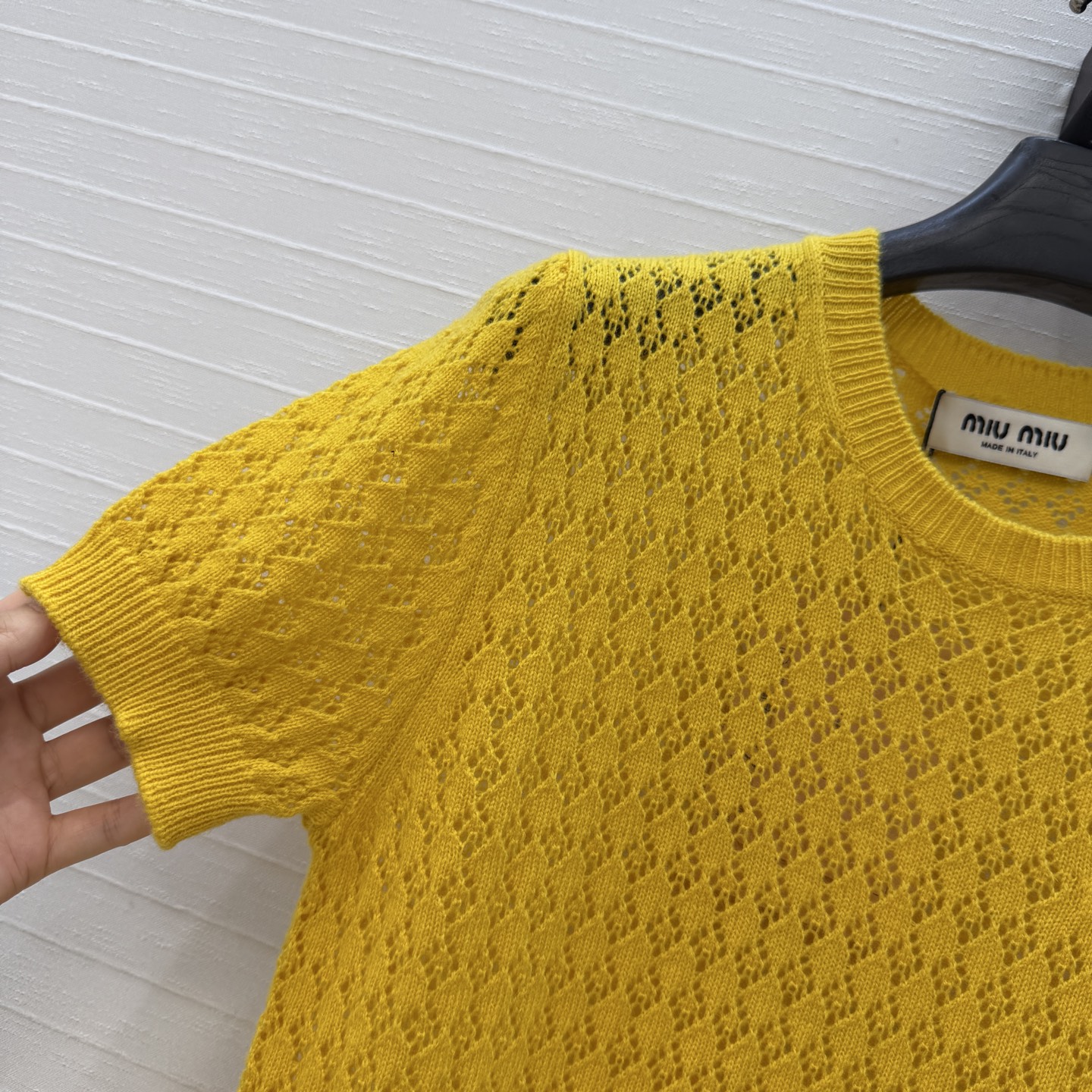 미우미우 여성 반팔 135396 Miu Miu T Shirt 썸네일 이미지