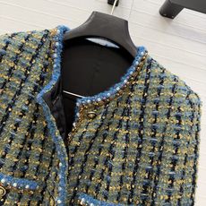独家首发❤️高端品质控❤️coco高定手工猫眼滚珠水晶天然石织带。王炸款!英国🇬🇧金丝蓝绿混色羊毛编织软花呢面料绝美!鎏 独家首发❤️高端品质控❤️coco高定手工猫眼滚珠水晶天然石织带。王炸款!英国🇬🇧金丝蓝绿混色羊毛编织软花呢面料绝美!鎏