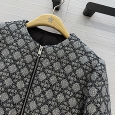 爆单推荐❤️原单品质!Miss D 新品Alps 限定滑雪系列戴妃藤格纹圆领棉服夹克外套,白富美必入单品,定制珠片混纱编 爆单推荐❤️原单品质!Miss D 新品Alps 限定滑雪系列戴妃藤格纹圆领棉服夹克外套,白富美必入单品,定制珠片混纱编