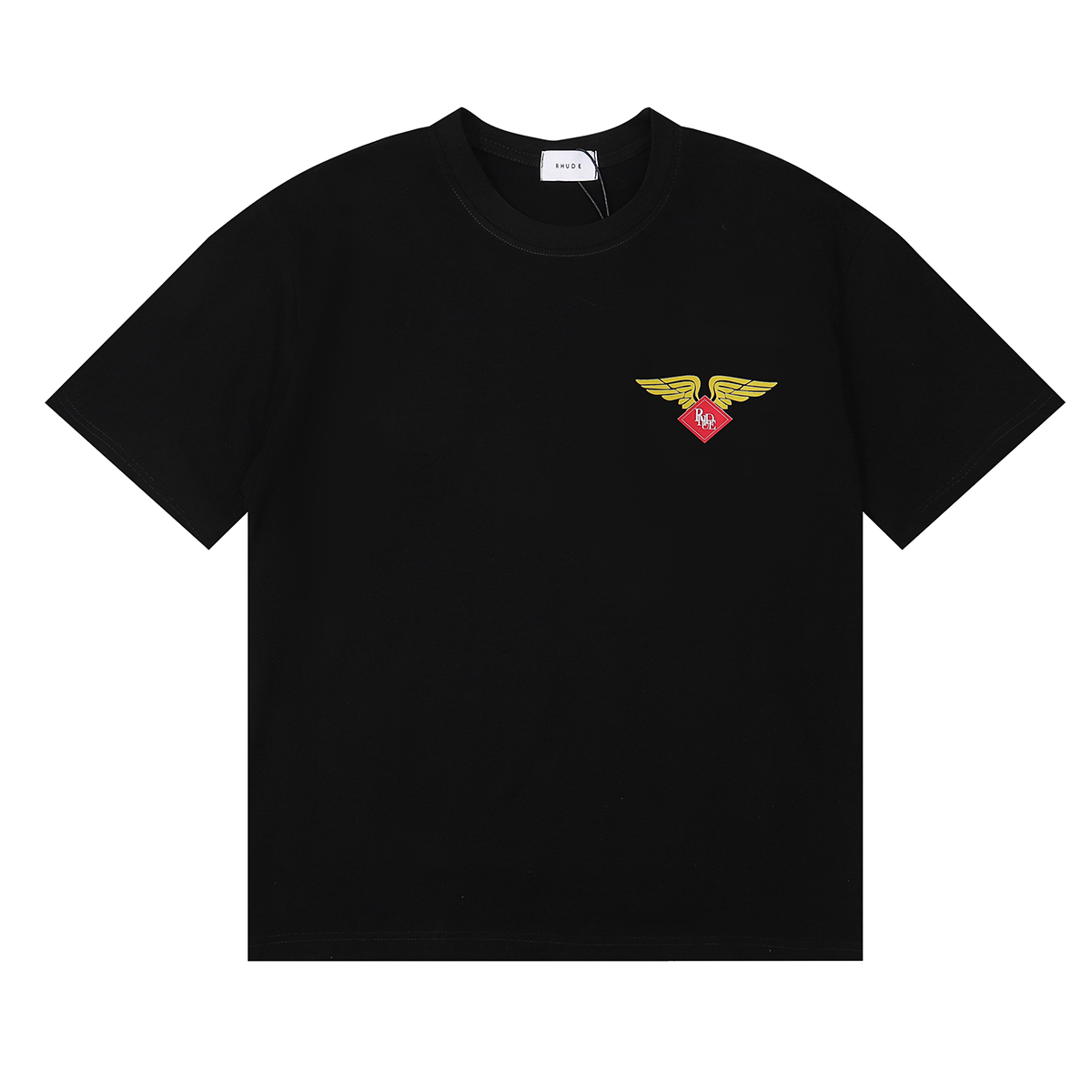 High-Quality Worldwide World Map Printed T-Shirts in Black, White, and Almond - 图片 4