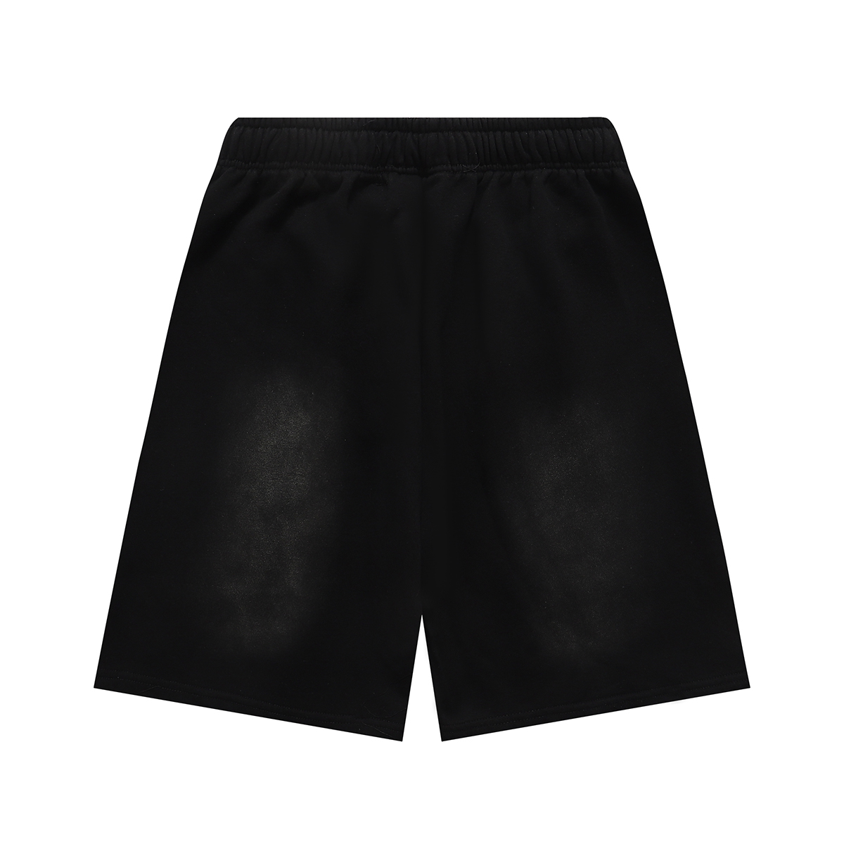 “FH 2506 Black Cotton Shorts with Pure Water Washed Logo for Old” - 图片 2