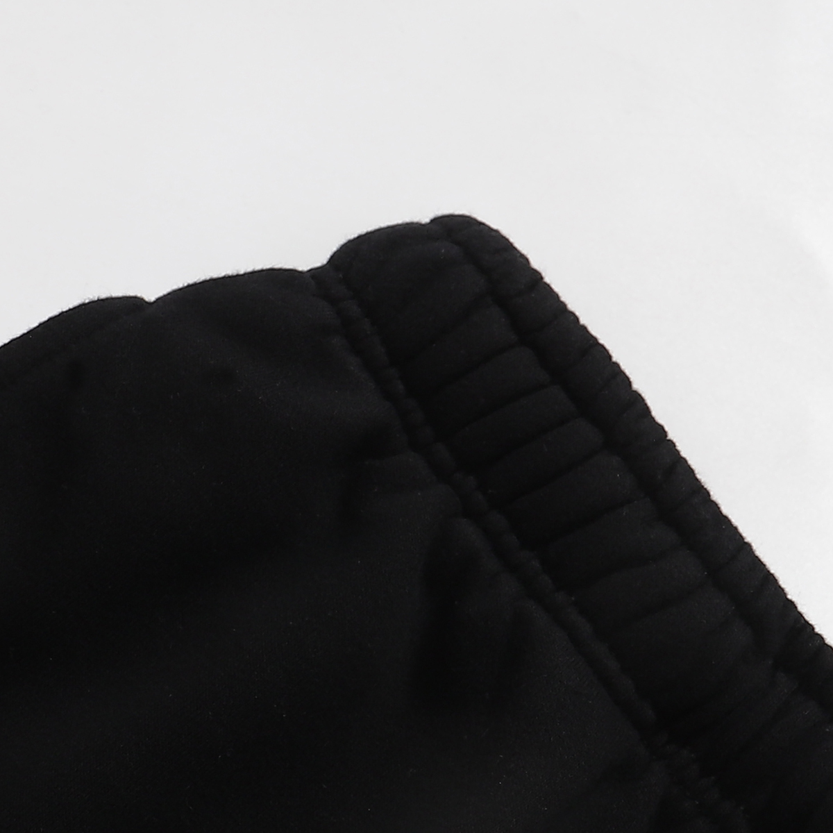 “FH 2506 Black Cotton Shorts with Pure Water Washed Logo for Old” - 图片 4