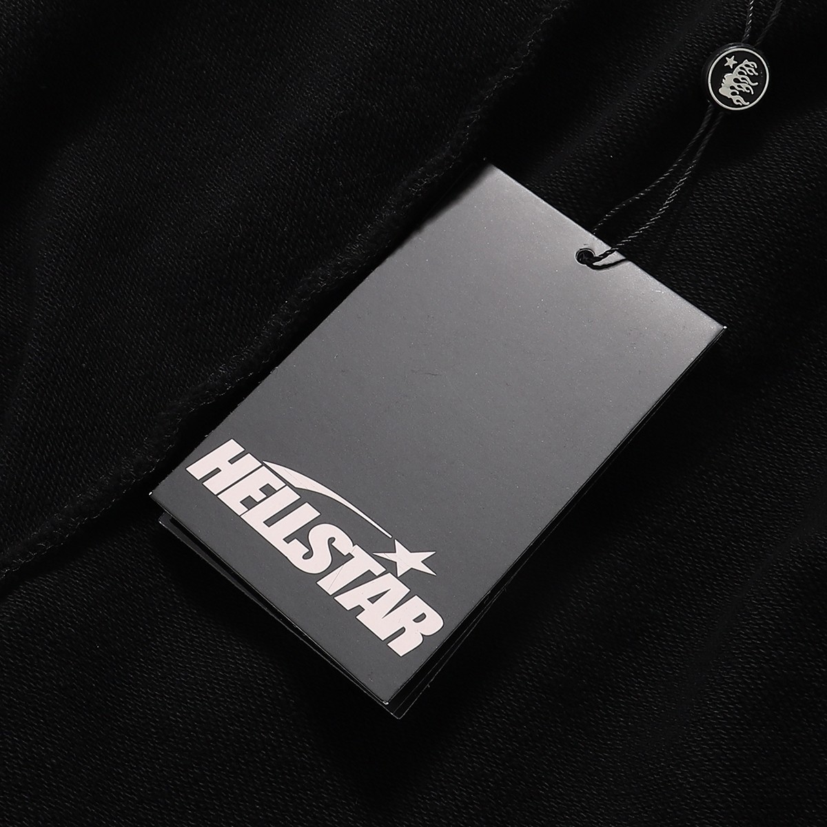 “FH 2506 Black Cotton Shorts with Pure Water Washed Logo for Old” - 图片 9