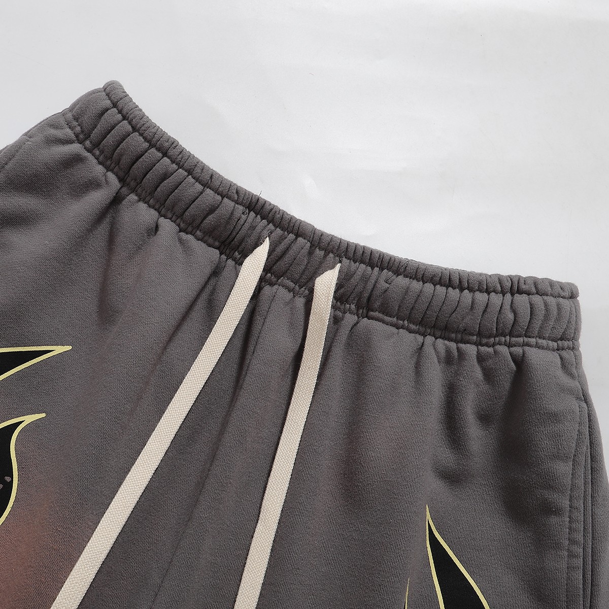 Herstar’s Inferno Mud-Washed Cotton Leisure Shorts in Black, Gray, Pink (Sizes S-XL) - 图片 6