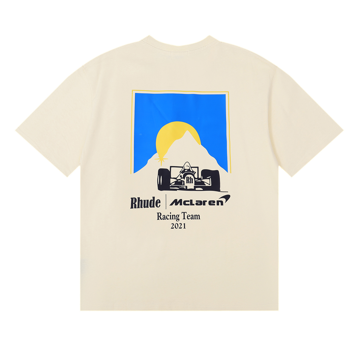 High-Quality Double-Garbed Cotton U.S. T-Shirts in Black, White, Almond Colors - 图片 3