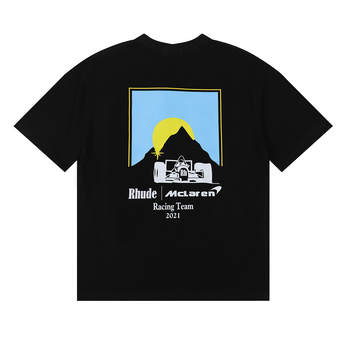 High-Quality Double-Garbed Cotton U.S. T-Shirts in Black, White, Almond Colors - 图片 6