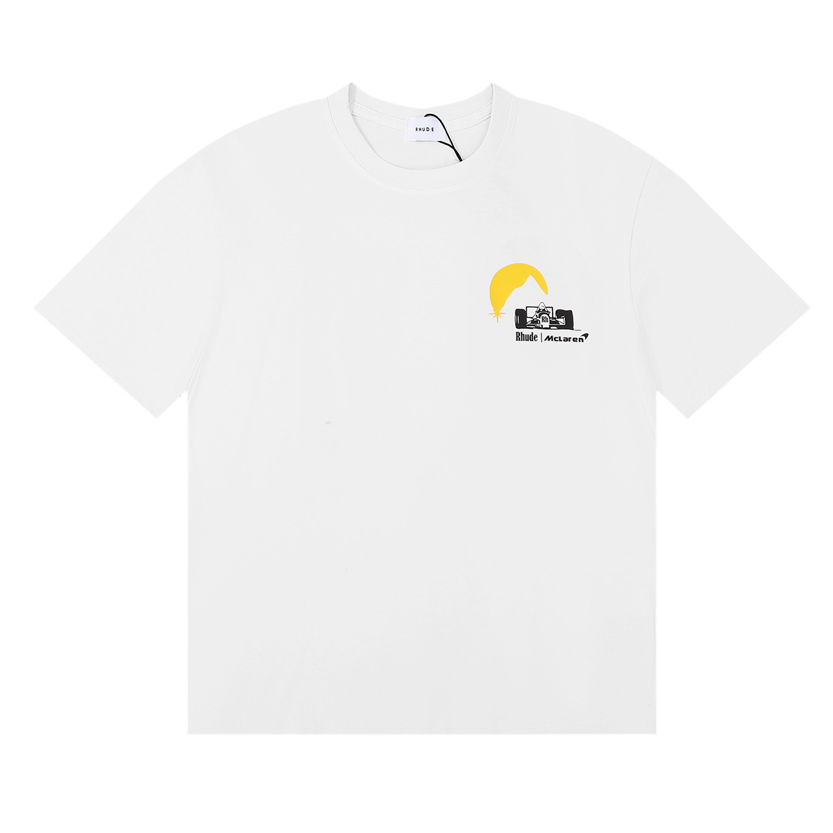 High-Quality Double-Garbed Cotton U.S. T-Shirts in Black, White, Almond Colors - 图片 7
