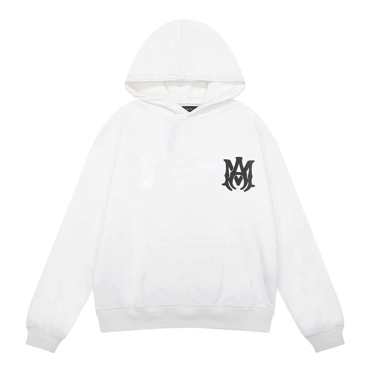 No. FH 9220, High-quality Logo print-up high-quality hoodie. Colour: black, white; Ruler: SM L XL - 图片 4