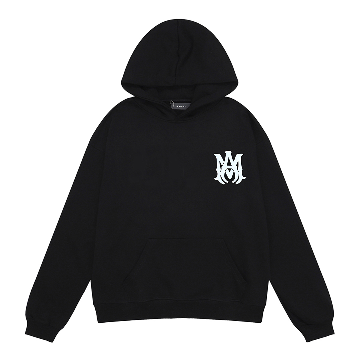 No. FH 9220, High-quality Logo print-up high-quality hoodie. Colour: black, white; Ruler: SM L XL - 图片 2