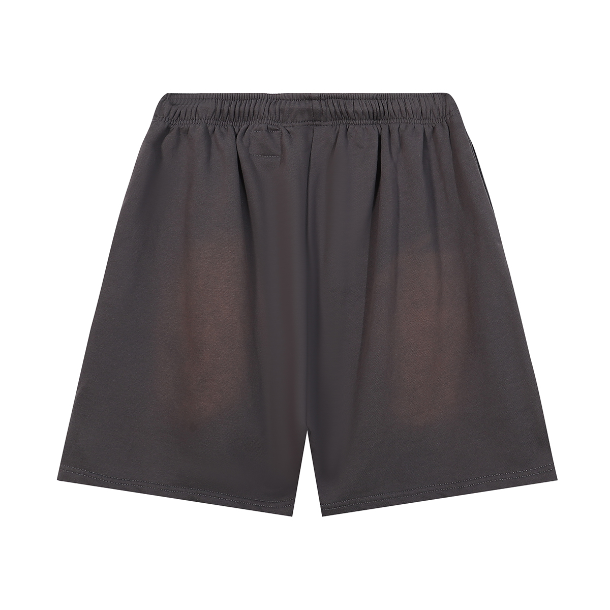 Hellstar FH 2565 Mud-Washing Shorts in Ash and Red Wash, Sizes SM-XL - 图片 5