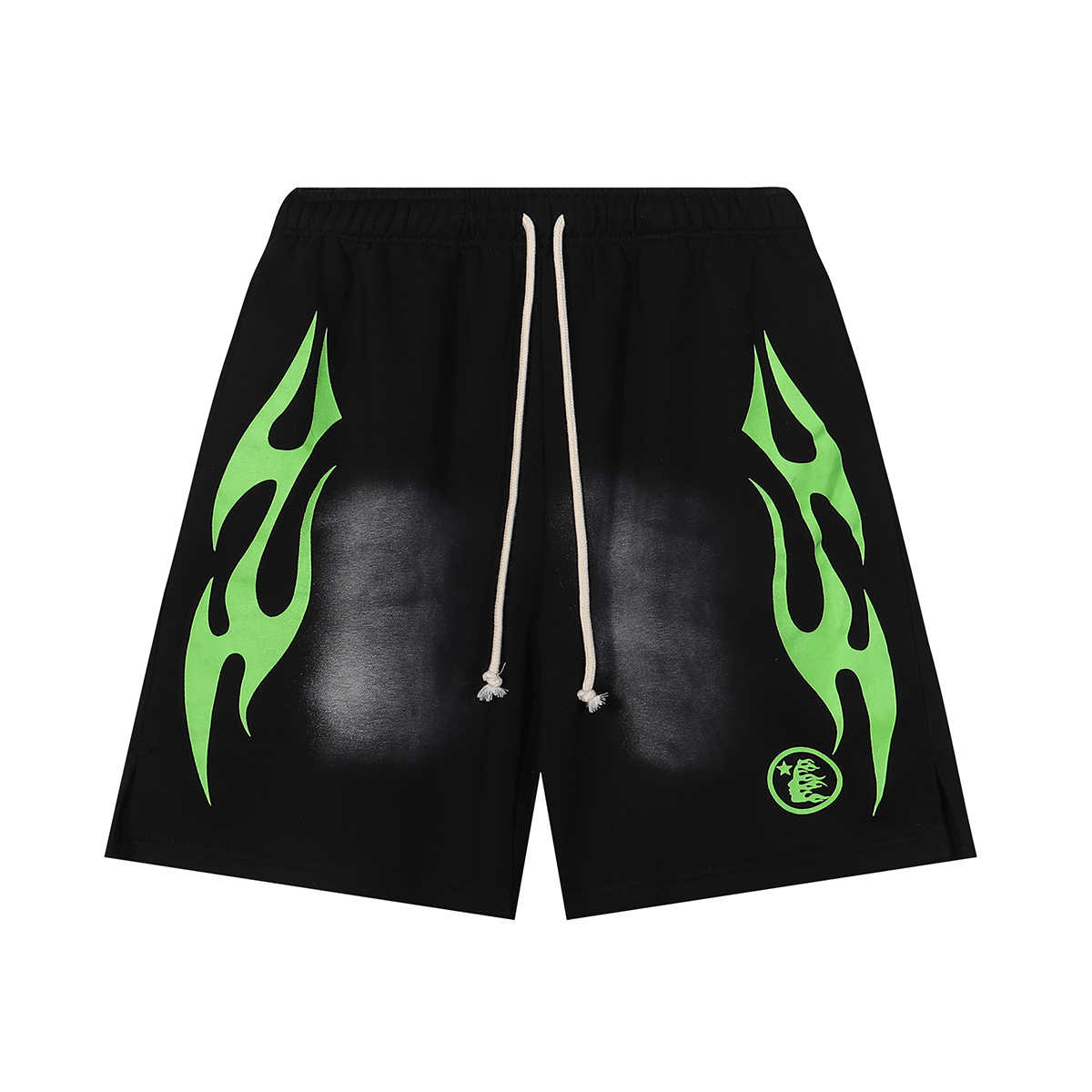 No. FH 2563, 2024 Hellstar Flame Shorts Colour: Blue; Ruler: SM L XL - 图片 5