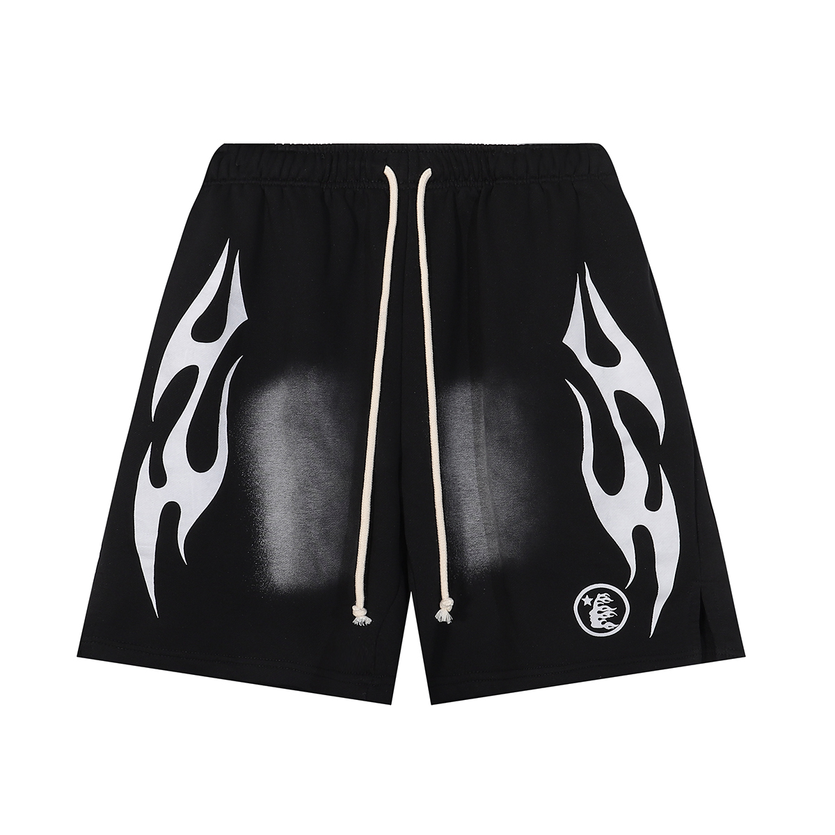 No. FH 2563, 2024 Hellstar Flame Shorts Colour: Blue; Ruler: SM L XL - 图片 2