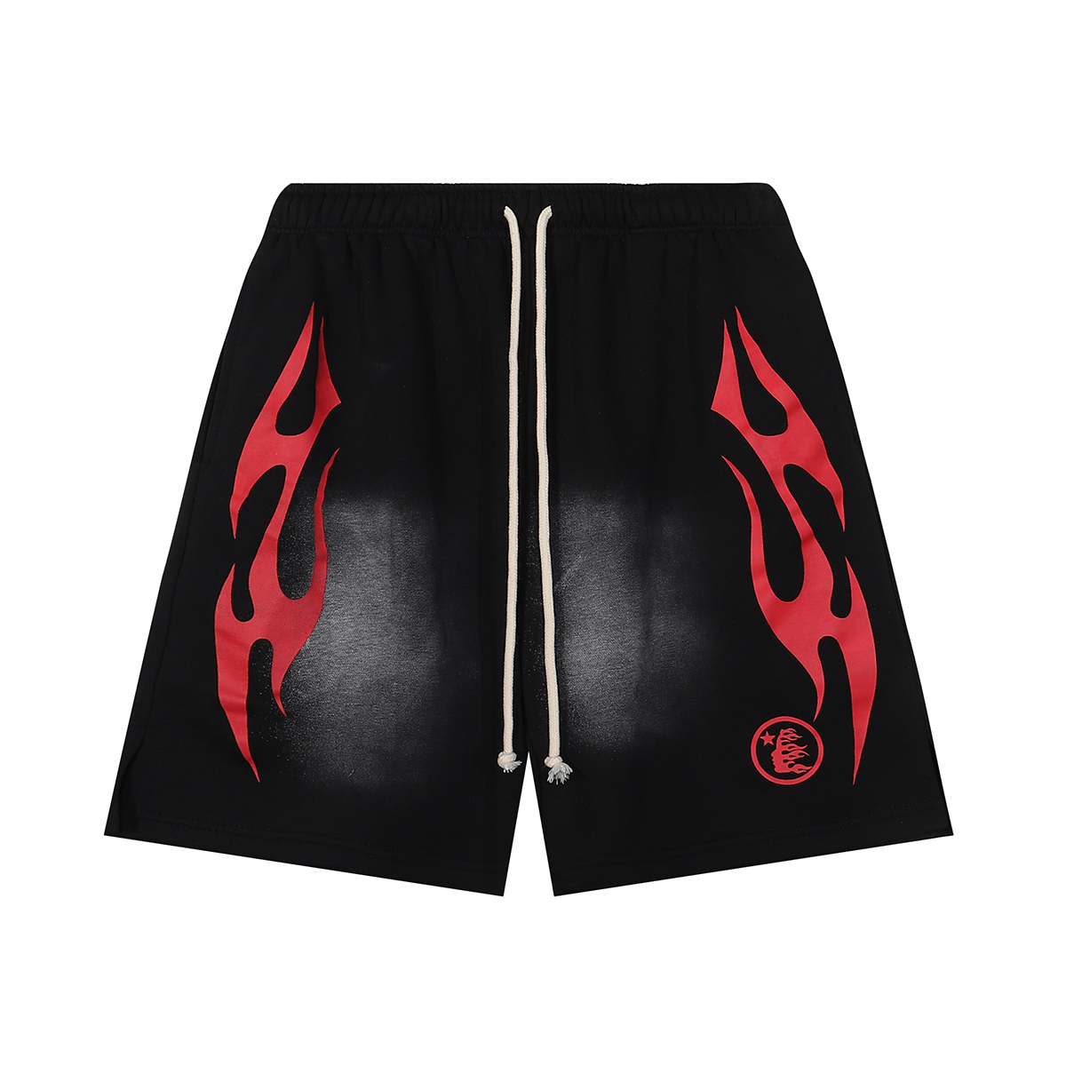 No. FH 2563, 2024 Hellstar Flame Shorts Colour: Blue; Ruler: SM L XL - 图片 6
