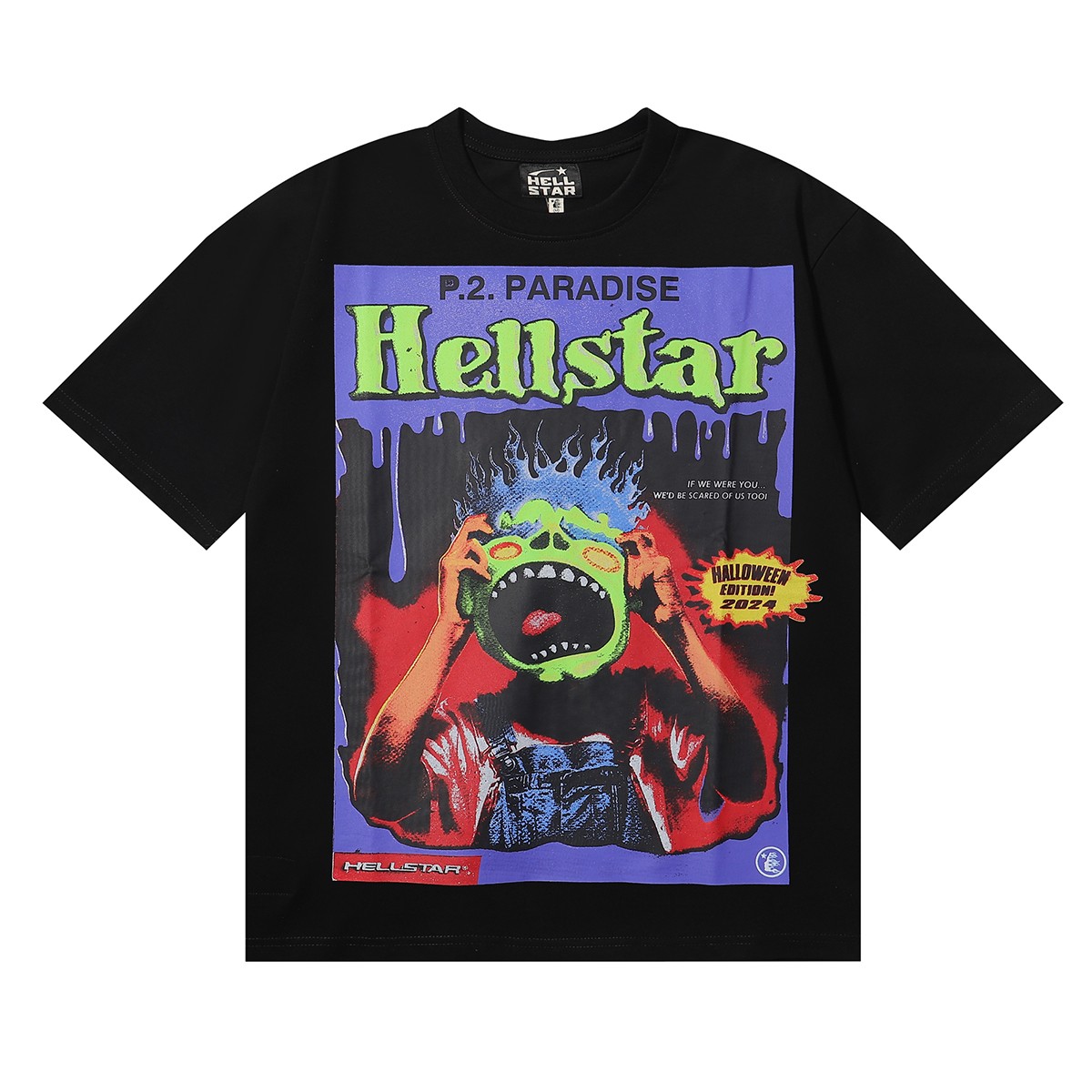 New Hellstar Halloween Zombie Paradise Fears T-Shirt Collection 2025 – Colors and Sizes - 图片 4